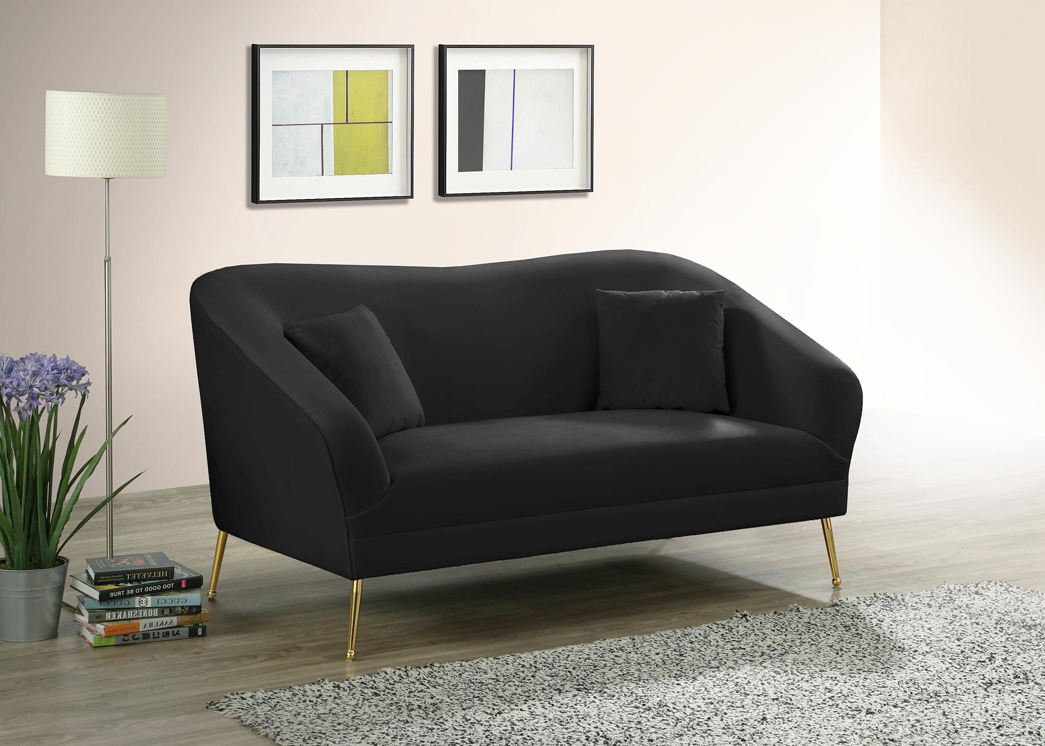 

    
Meridian Furniture HERMOSA 658Black-L Loveseat Black 658Black-L
