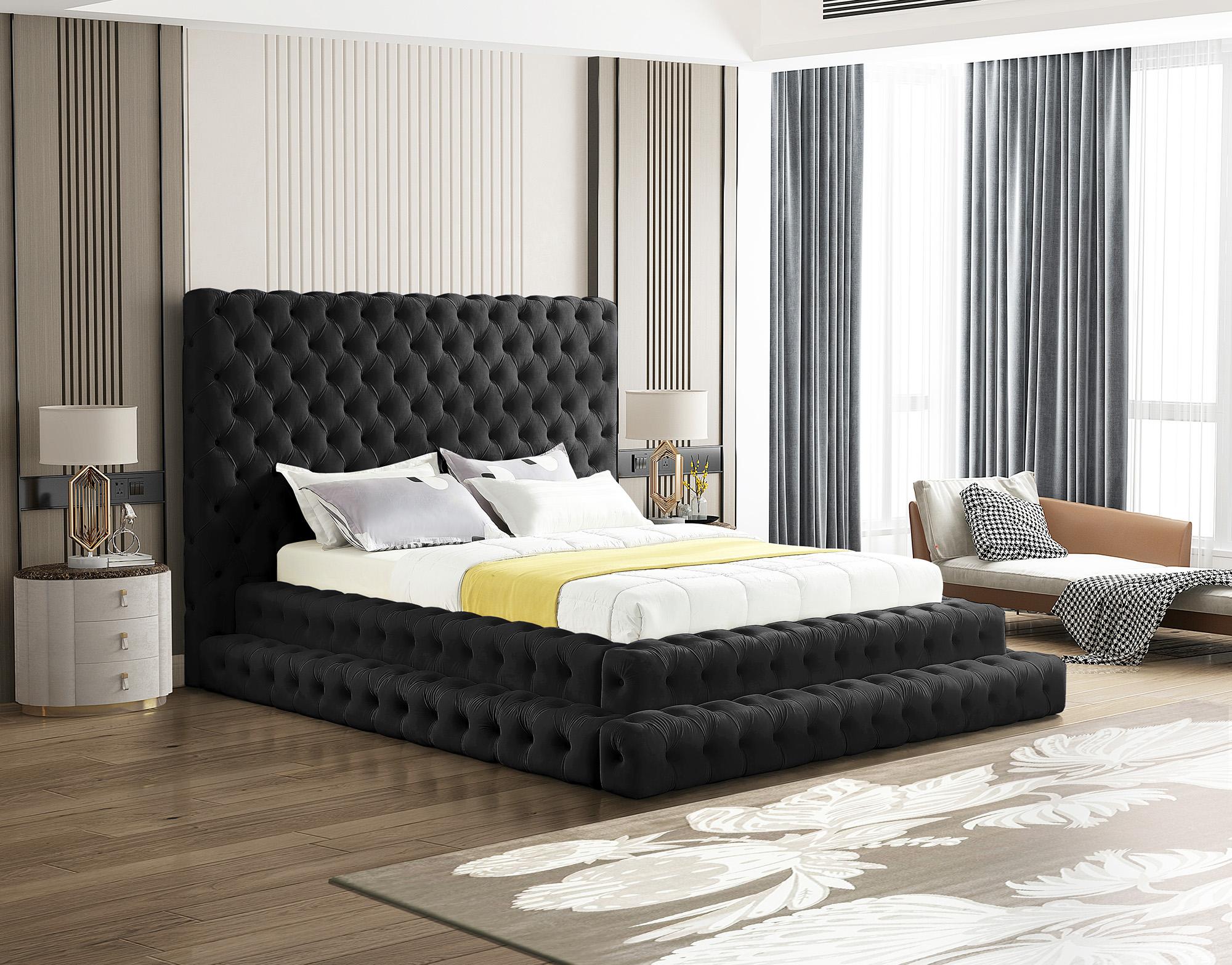 

    
Meridian Furniture REVEL RevelBlack-K Platform Bed Black RevelBlack-K
