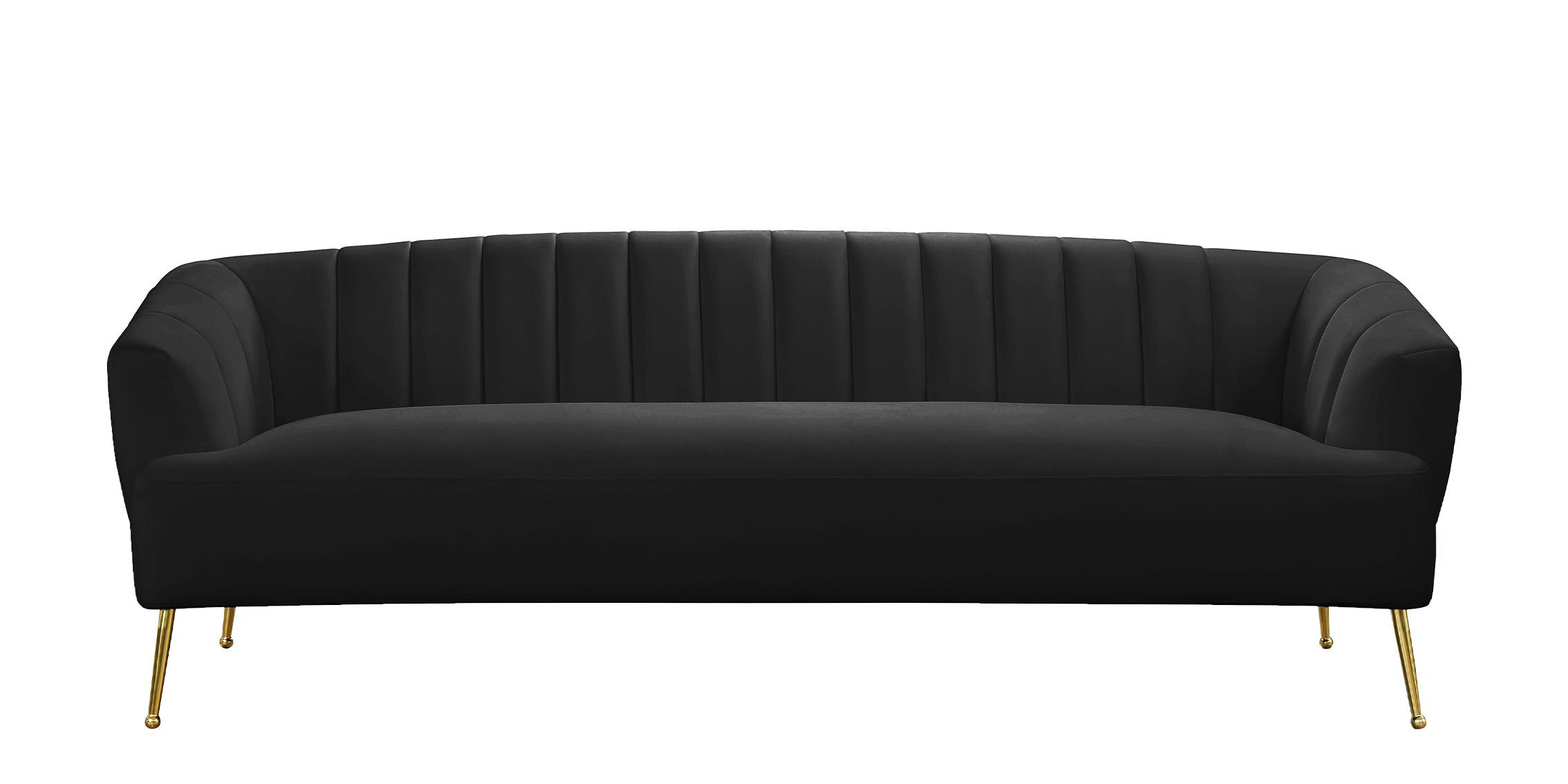 

    
657Black-S-Set-2 Meridian Furniture Sofa Set
