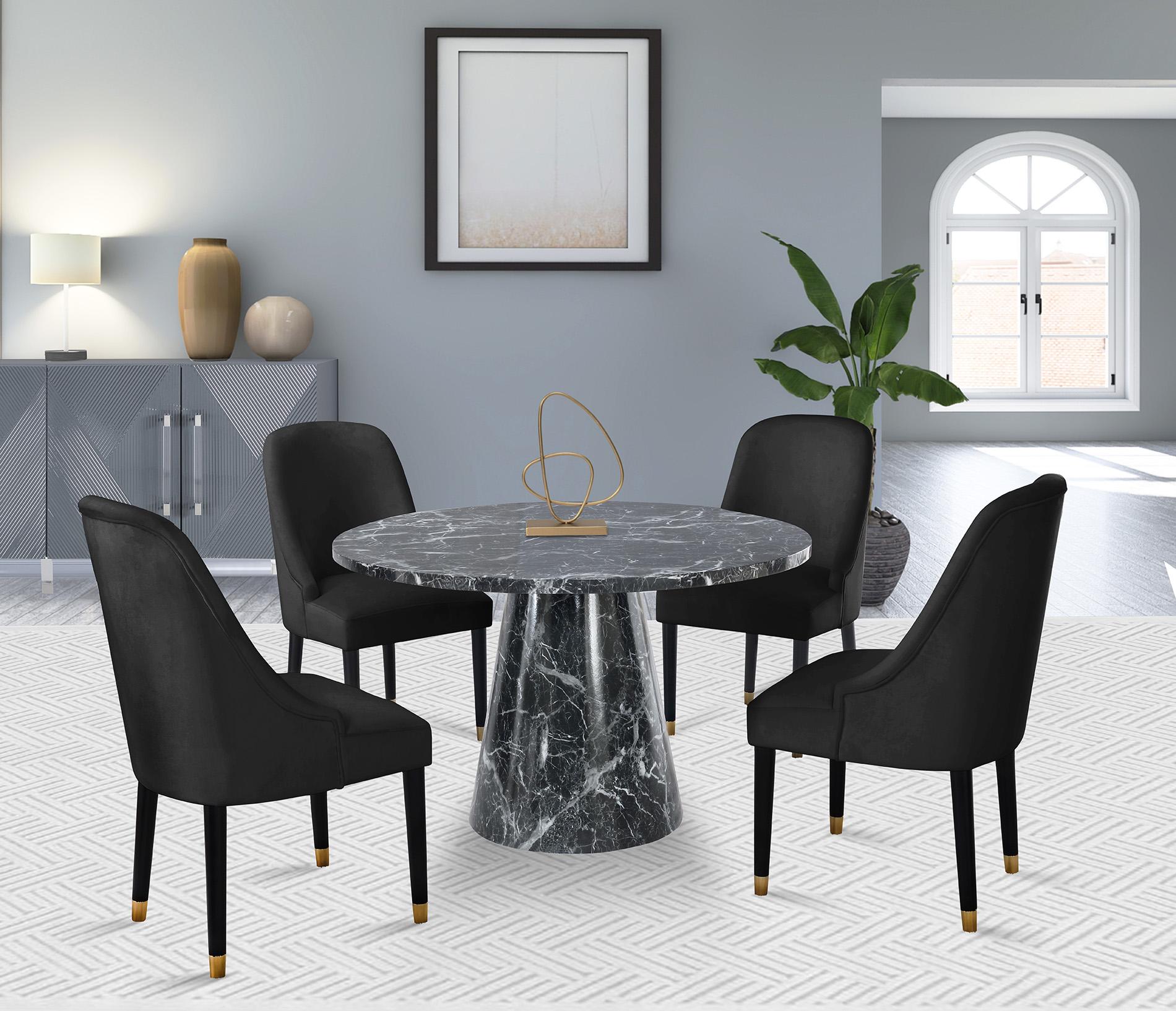 

    
923Black-C Meridian Furniture Dining Chair Set
