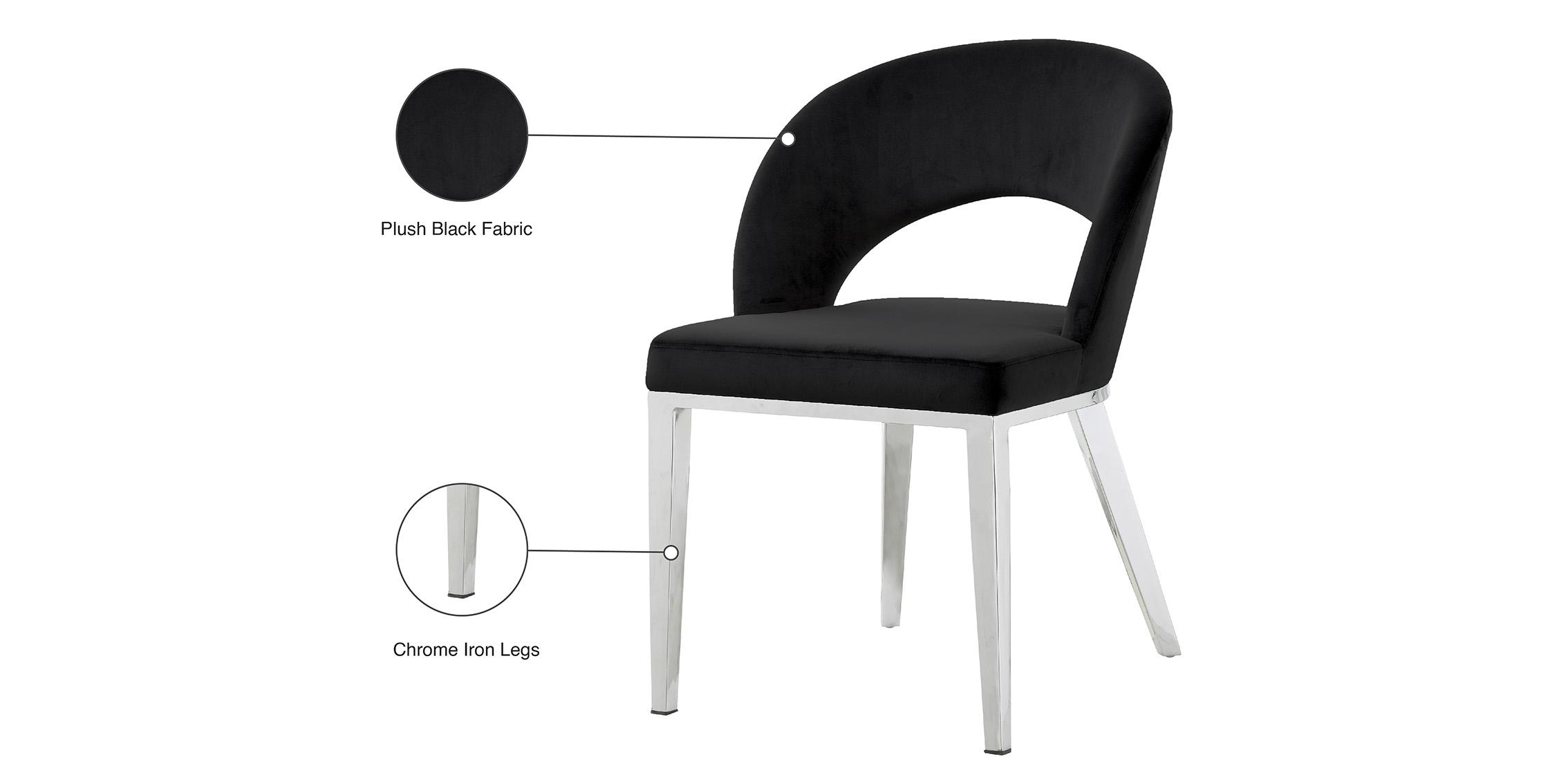 

    
764Black-C-Set-2 Meridian Furniture Dining Chair Set
