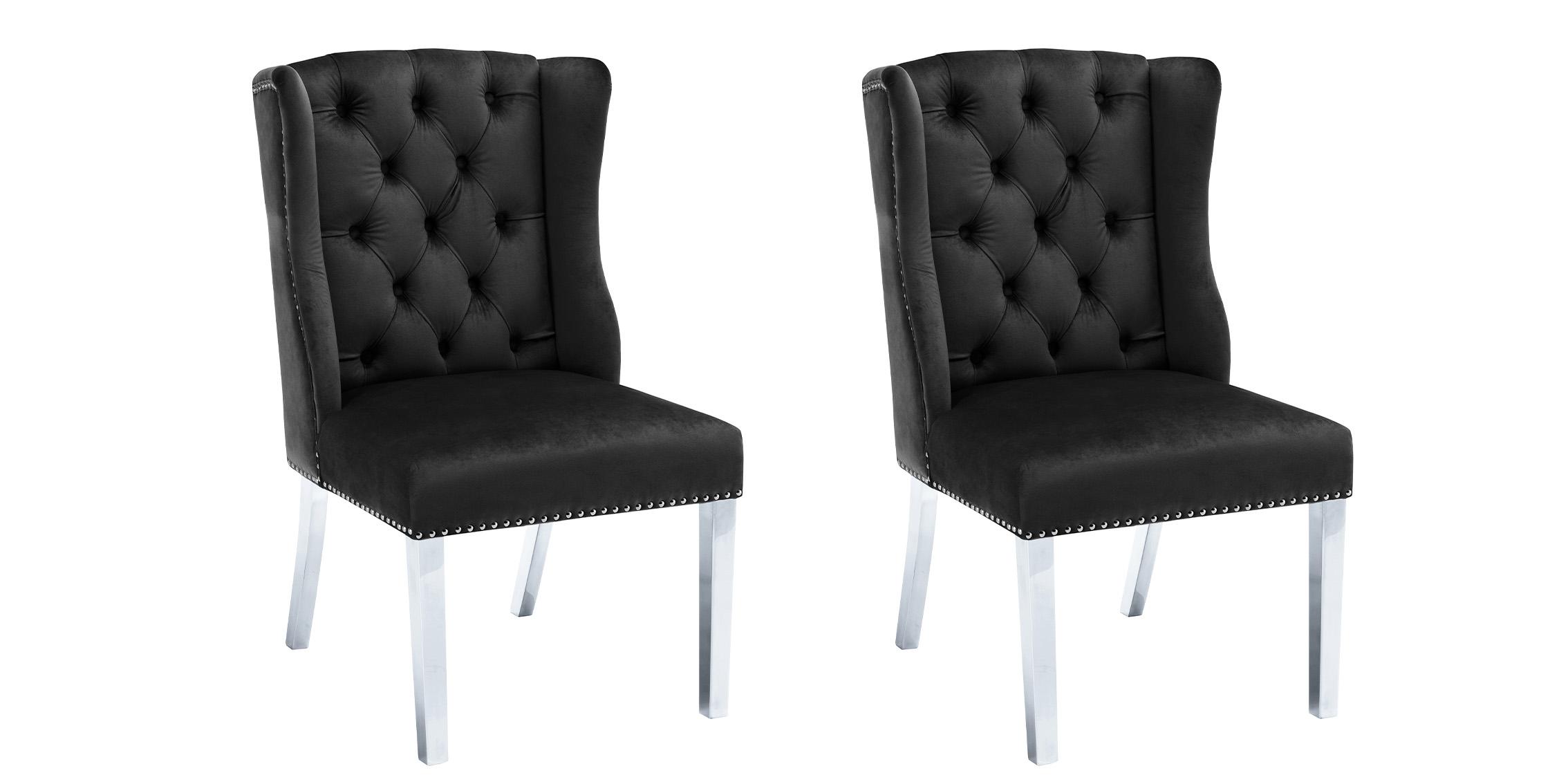 

    
Meridian Furniture SURI 809Black-C Dining Chair Set Black 809Black-C
