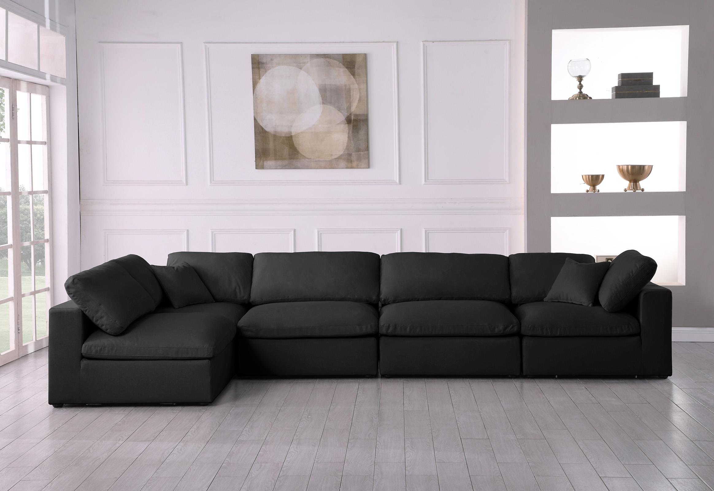 

    
602Black-Sec5D Meridian Furniture Modular Sectional Sofa
