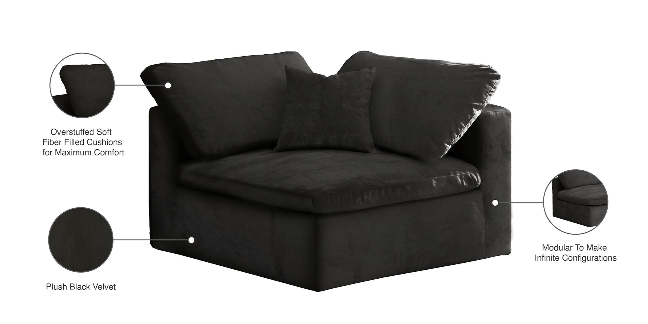 

        
Meridian Furniture 634Black-Corner Corner chair Black Fabric 094308253893
