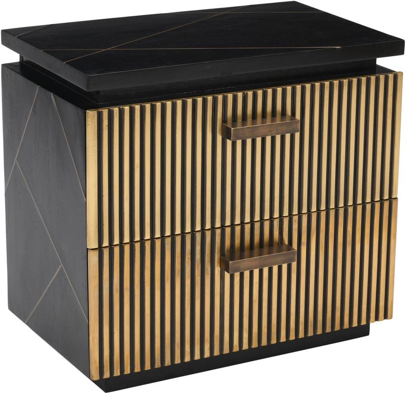 

    
Allure-EK-NDM-4PC Black Velvet & Gold Artisanal Metal King Bed Set 4Pcs Allure Galaxy Home Modern
