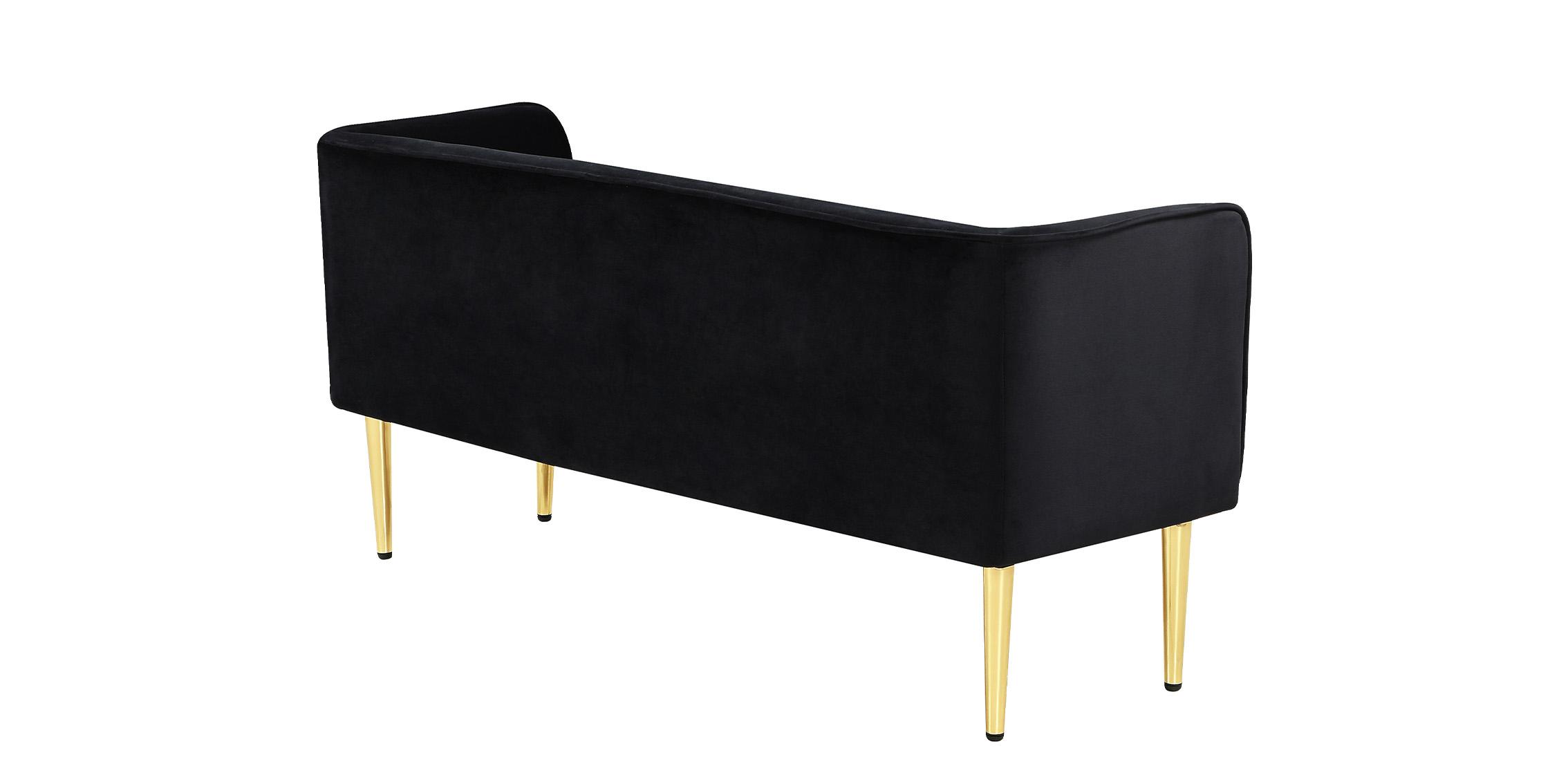 

    
Meridian Furniture AUDREY Benches Gold/Black 184Black
