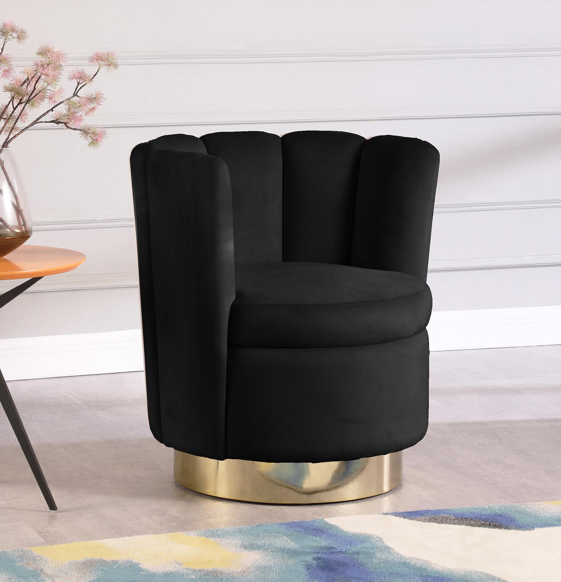 

    
Meridian Furniture LILY 578Black Arm Chair Set Gold/Black 578Black-Set-2
