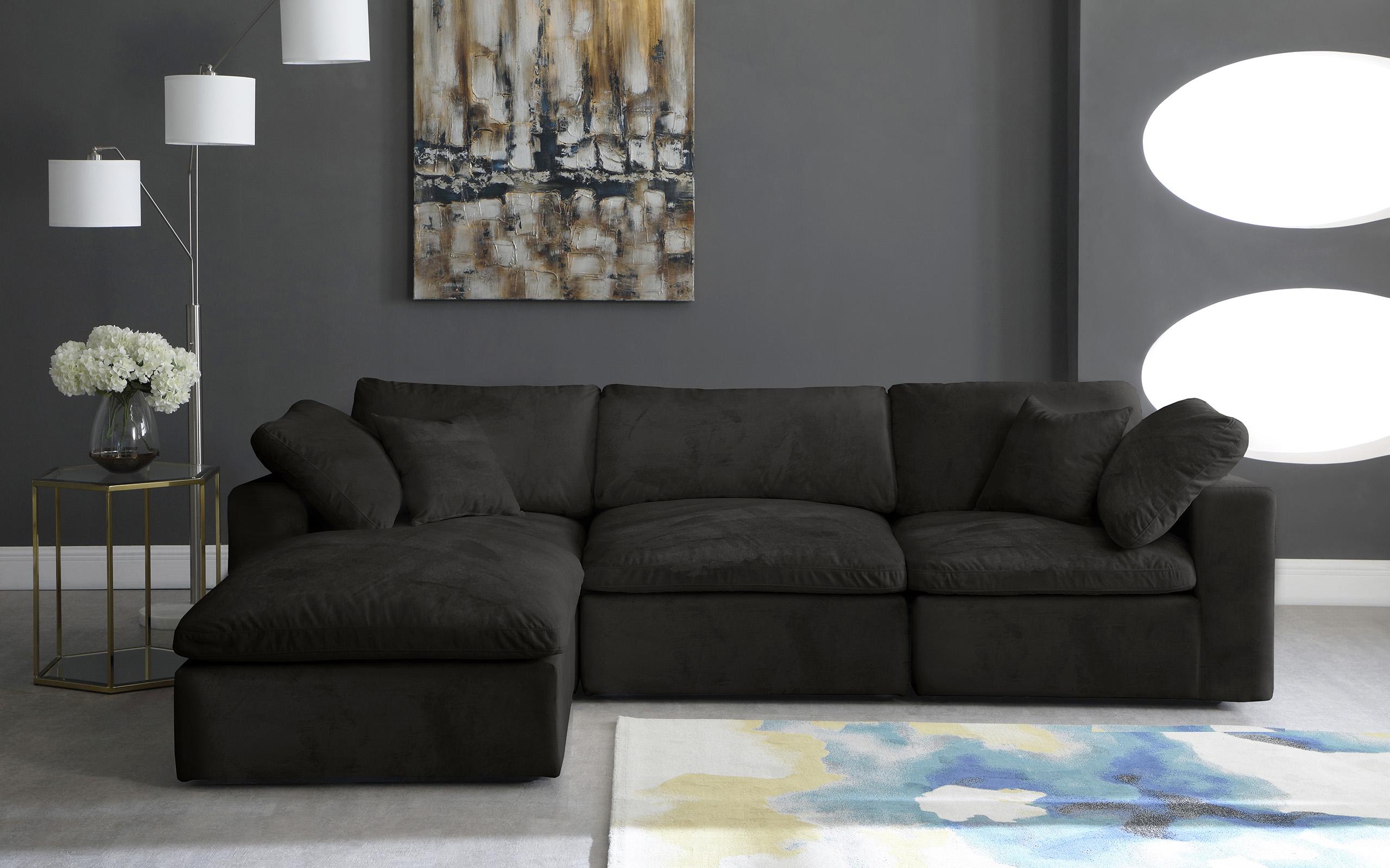 

    
634Black-Sec4A Meridian Furniture Modular Sectional Sofa
