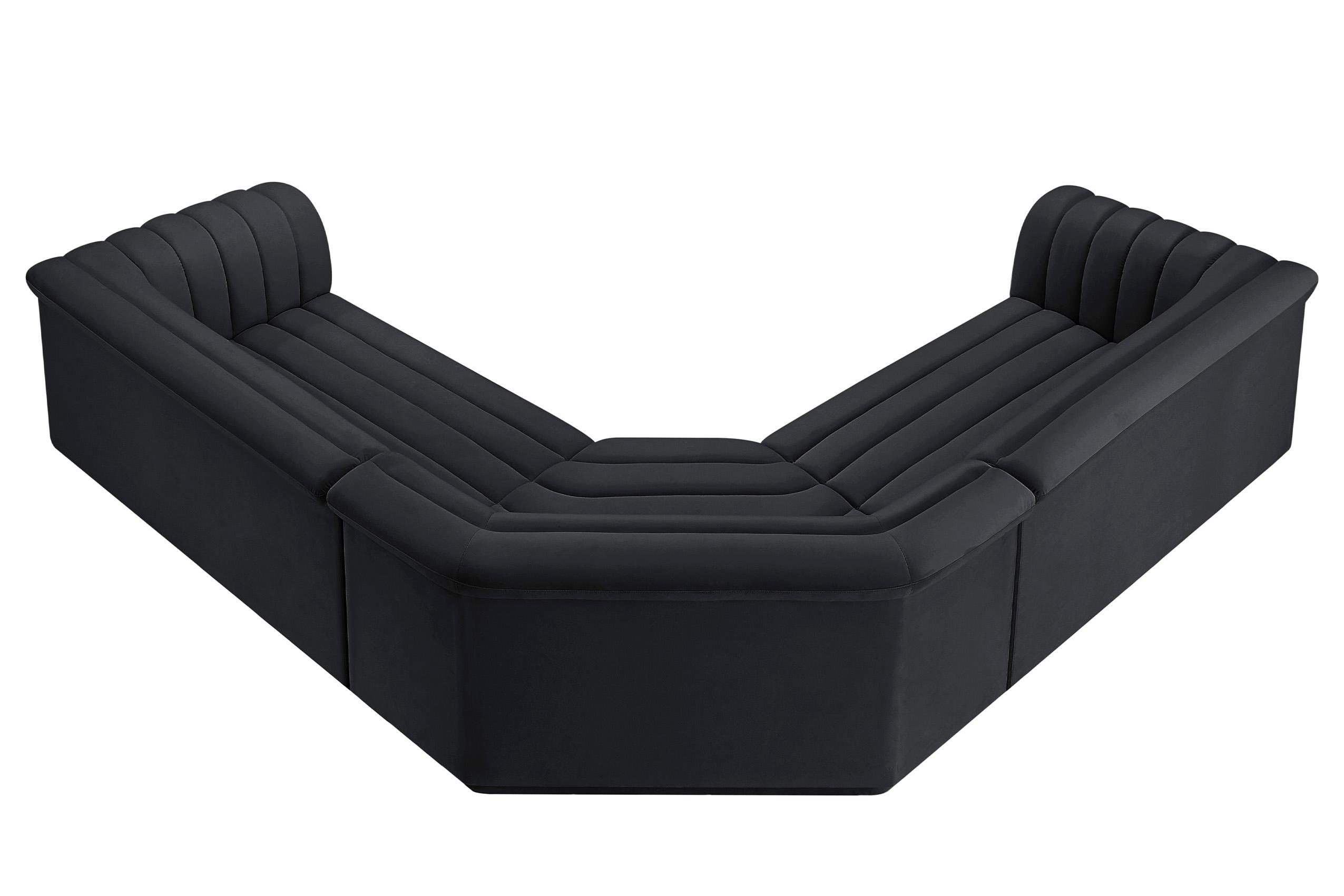 

    
194Black-Sectional Meridian Furniture Modular Sectional
