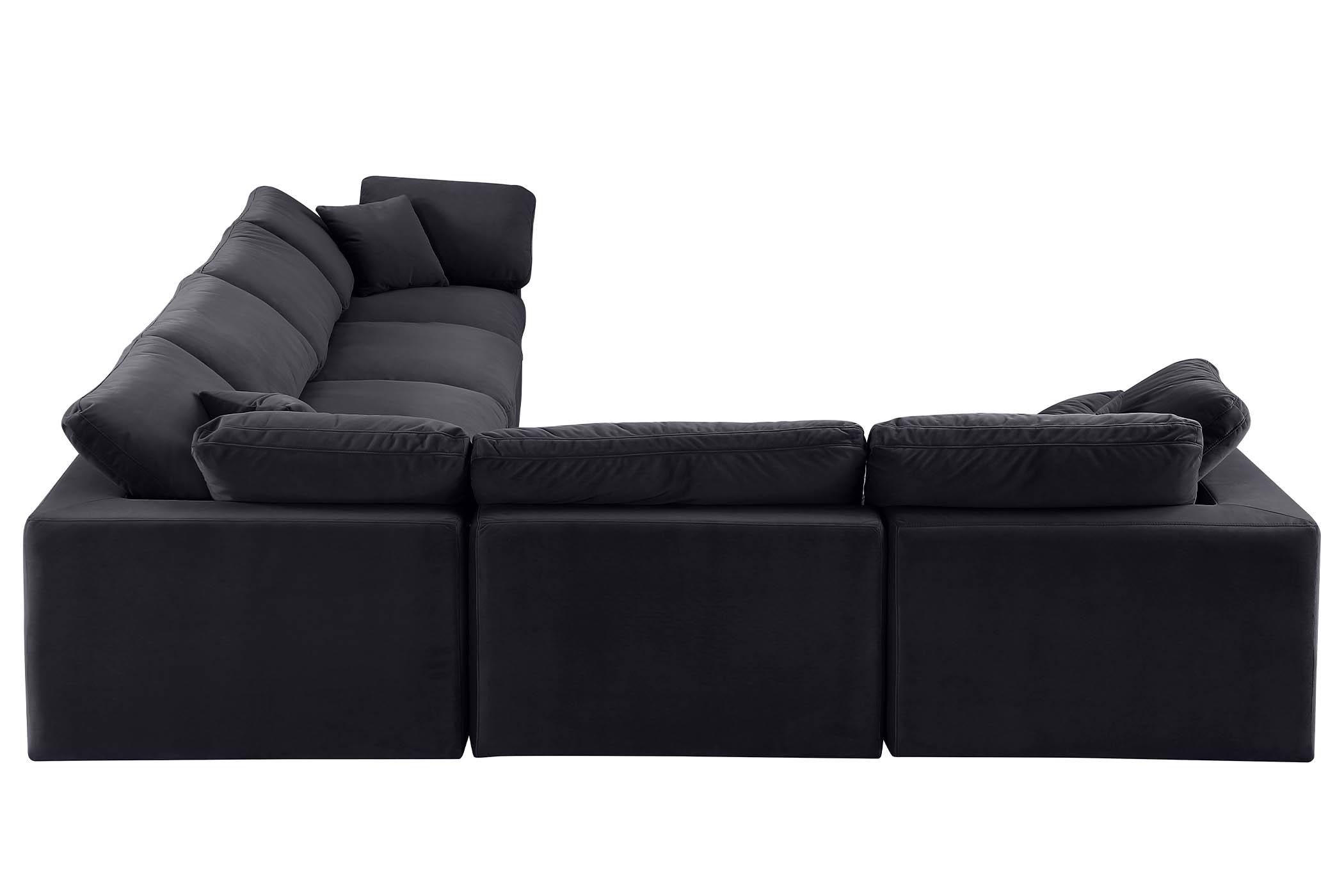 

        
Meridian Furniture 189Black-Sec6A Modular Sectional Black Velvet 094308289663
