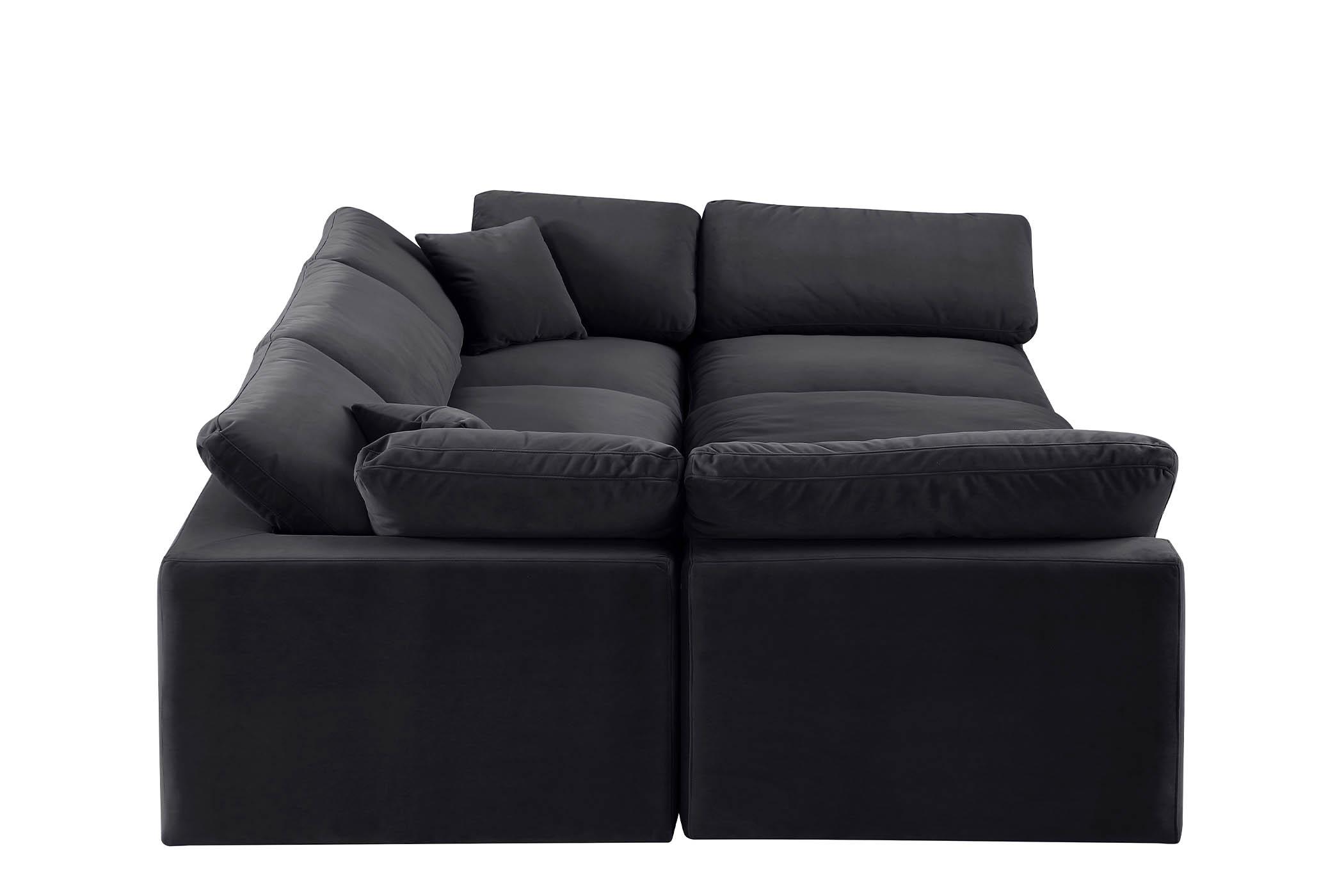

        
Meridian Furniture 189Black-Sec6C Modular Sectional Black Velvet 094308289687
