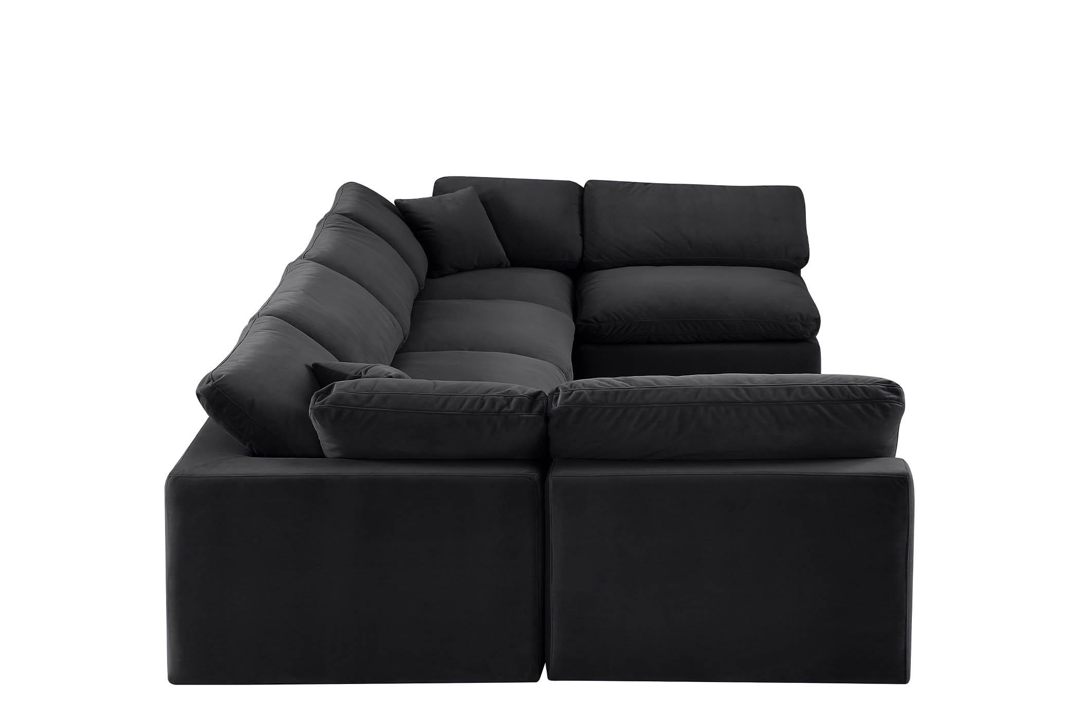 

        
Meridian Furniture 189Black-Sec6D Modular Sectional Black Velvet 094308289694
