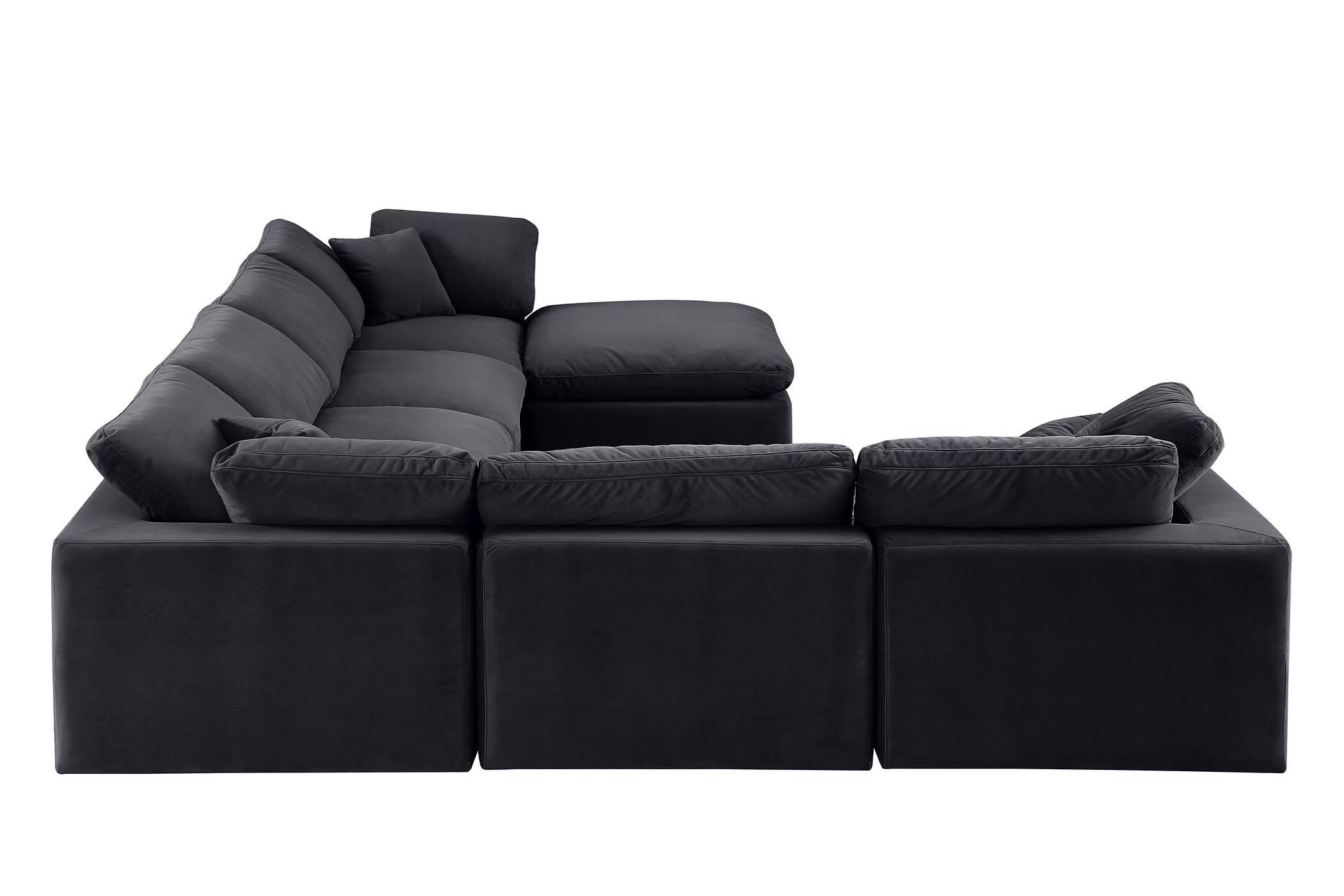 

        
Meridian Furniture 189Black-Sec7A Modular Sectional Black Velvet 094308289700
