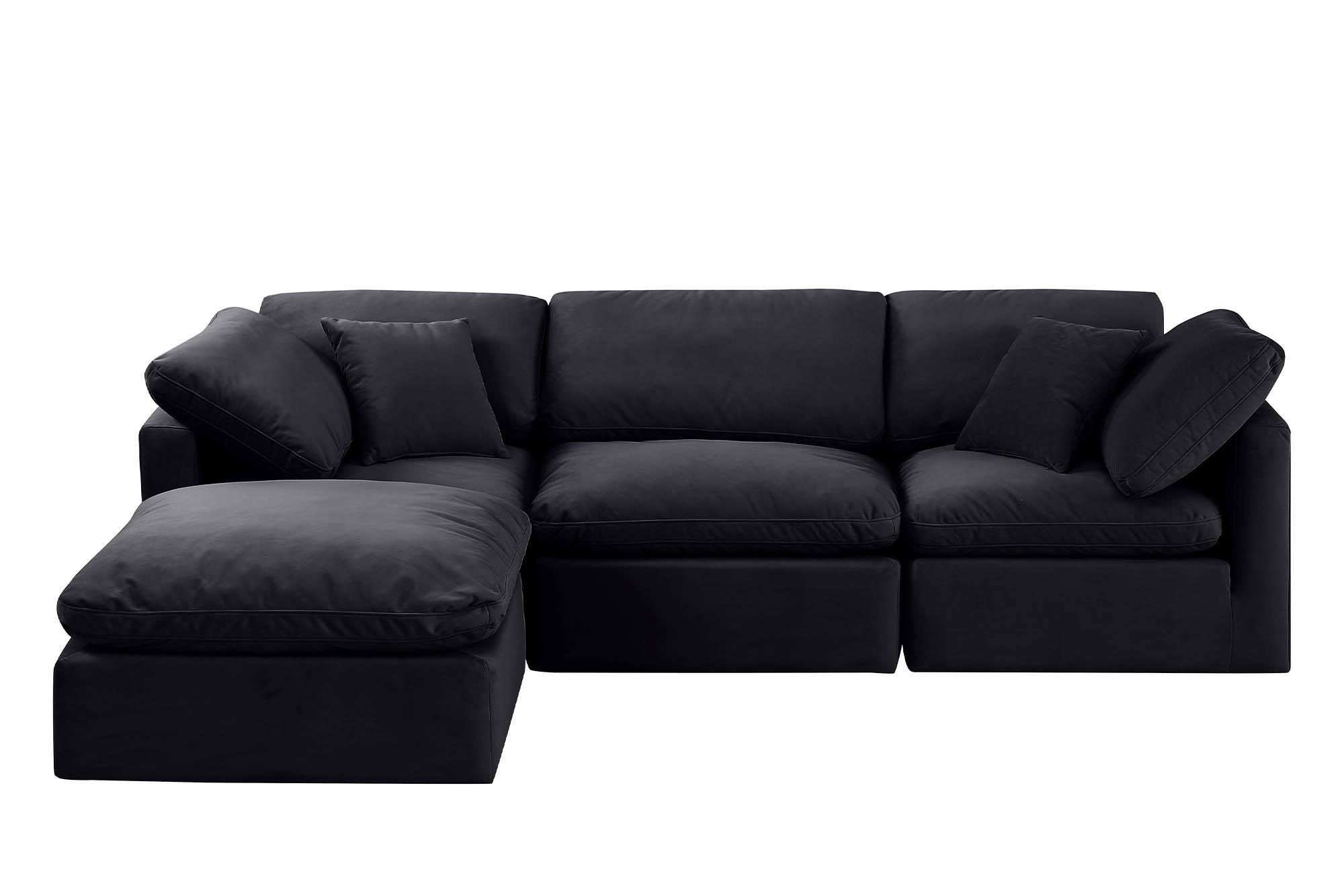 

    
Meridian Furniture INDULGE 147Black-Sec4A Modular Sectional Sofa Black 147Black-Sec4A

