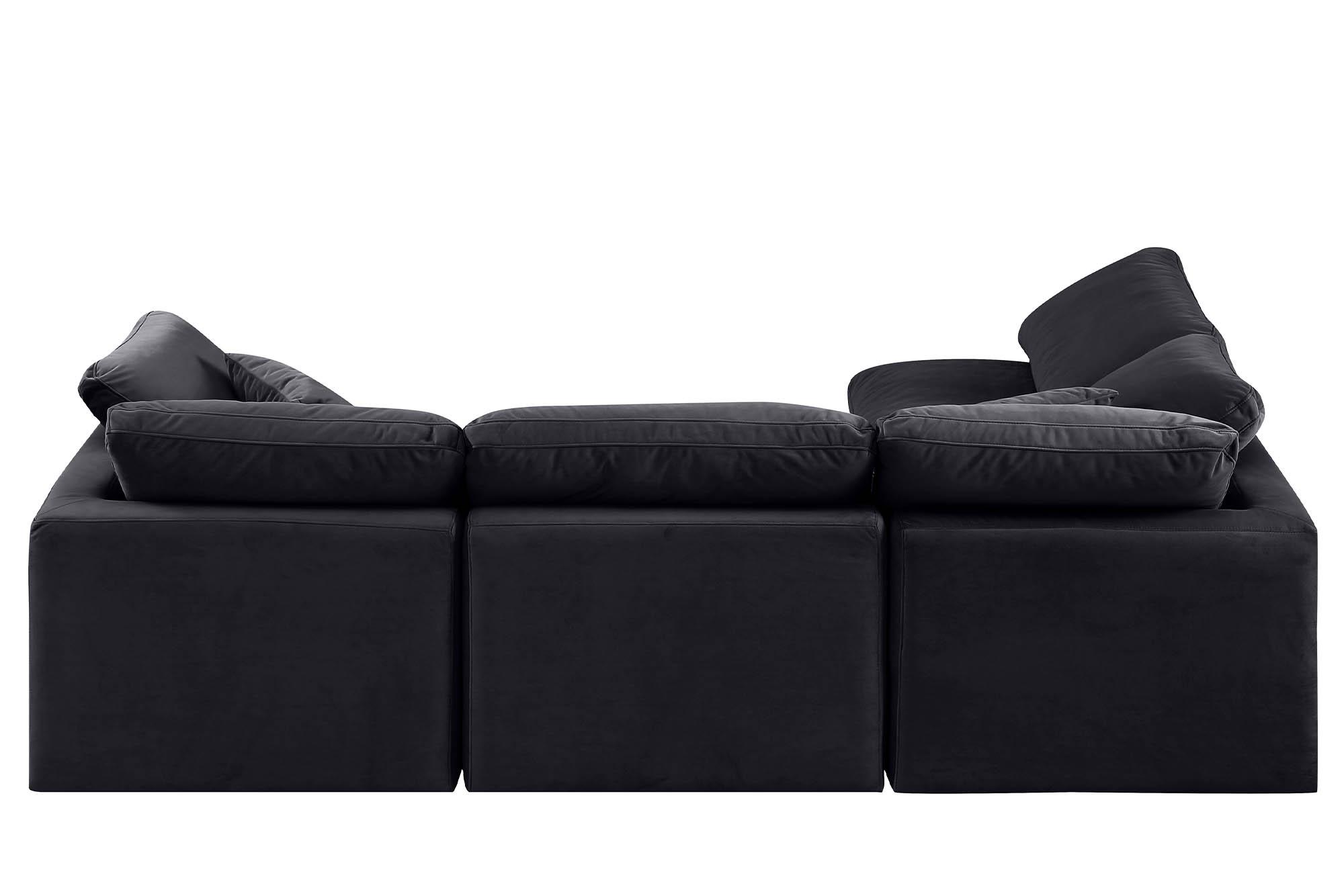 

    
147Black-Sec4B Meridian Furniture Modular Sectional Sofa
