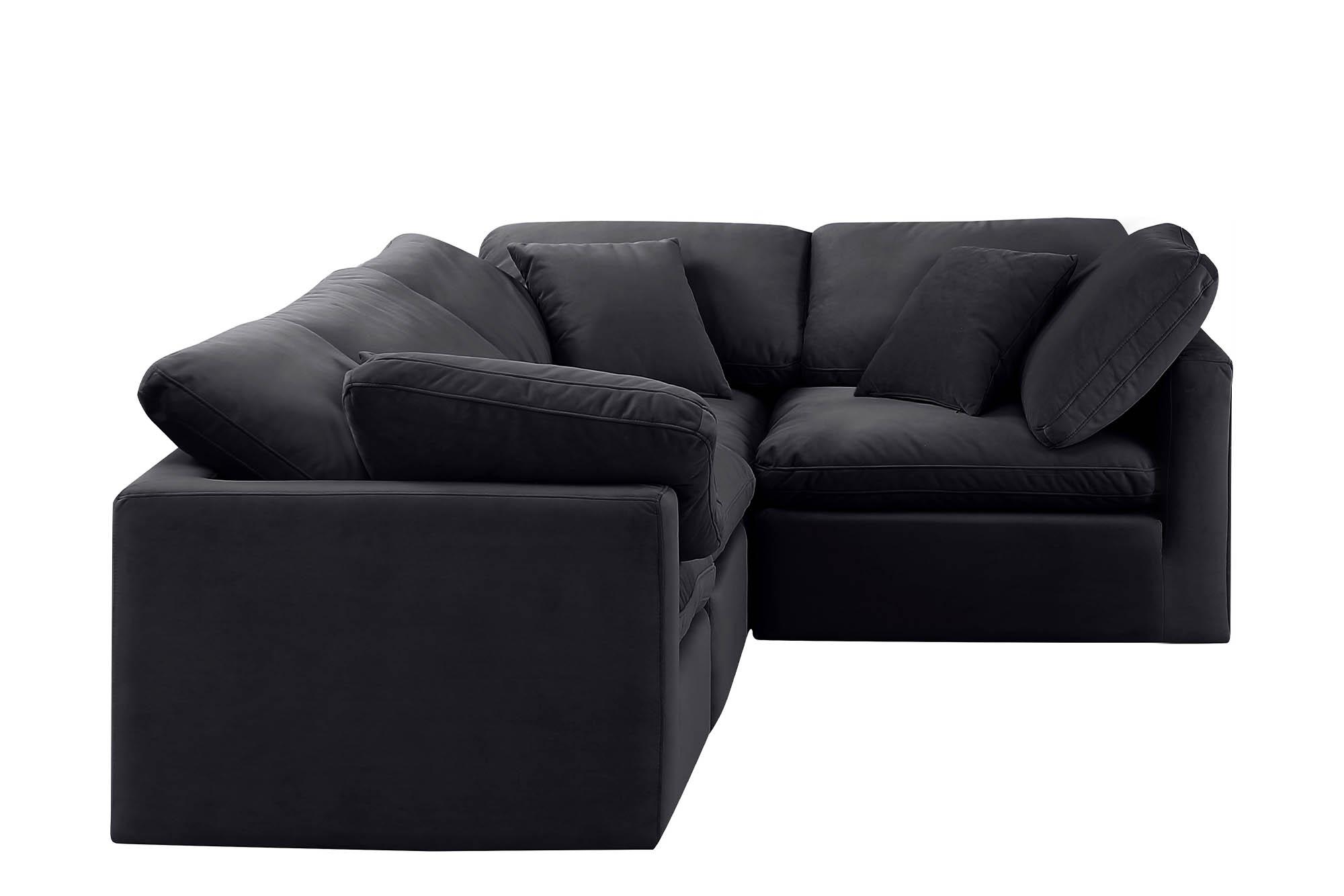 

    
Meridian Furniture INDULGE 147Black-Sec4C Modular Sectional Sofa Black 147Black-Sec4C
