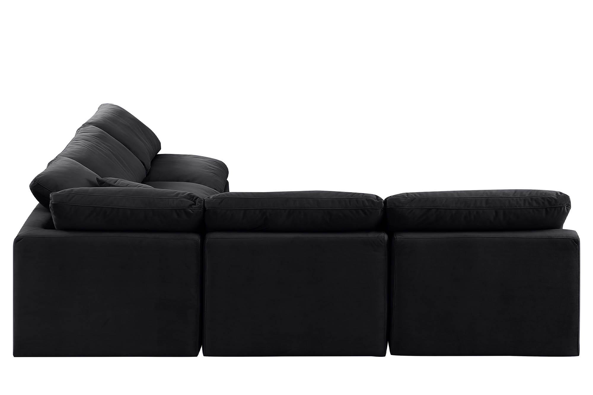 

    
147Black-Sec5B Meridian Furniture Modular Sectional Sofa
