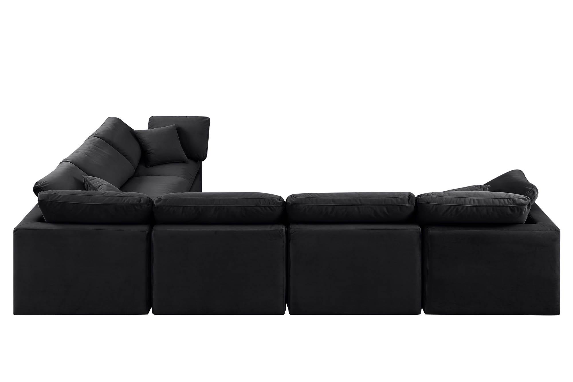 

    
147Black-Sec6A Meridian Furniture Modular Sectional Sofa
