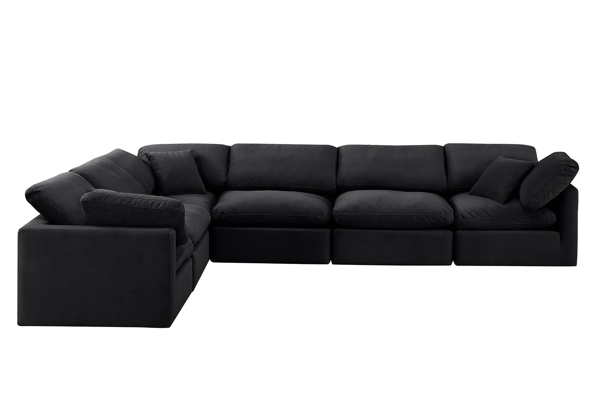 

    
Meridian Furniture INDULGE 147Black-Sec6A Modular Sectional Sofa Black 147Black-Sec6A
