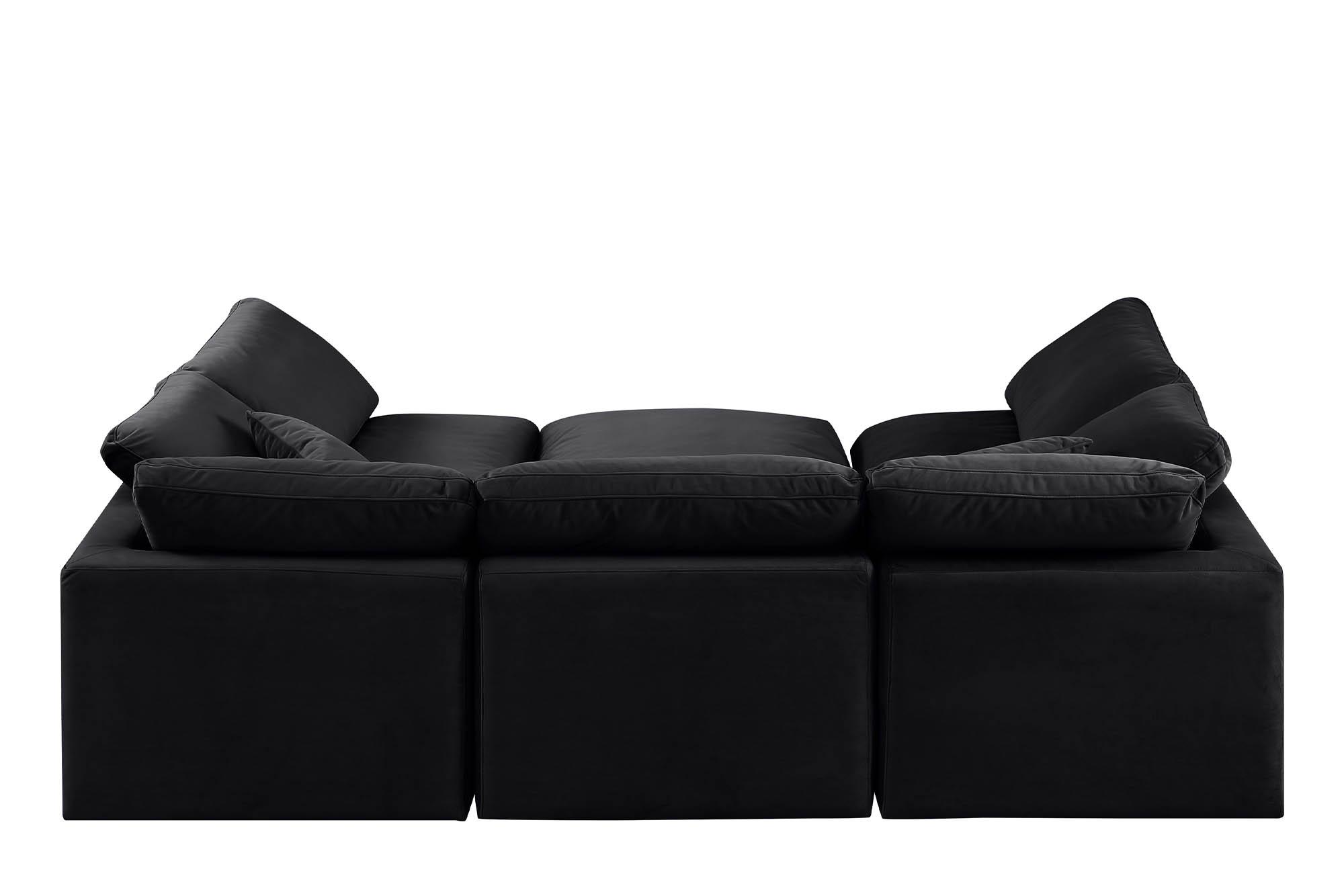 

    
147Black-Sec6C Meridian Furniture Modular Sectional Sofa
