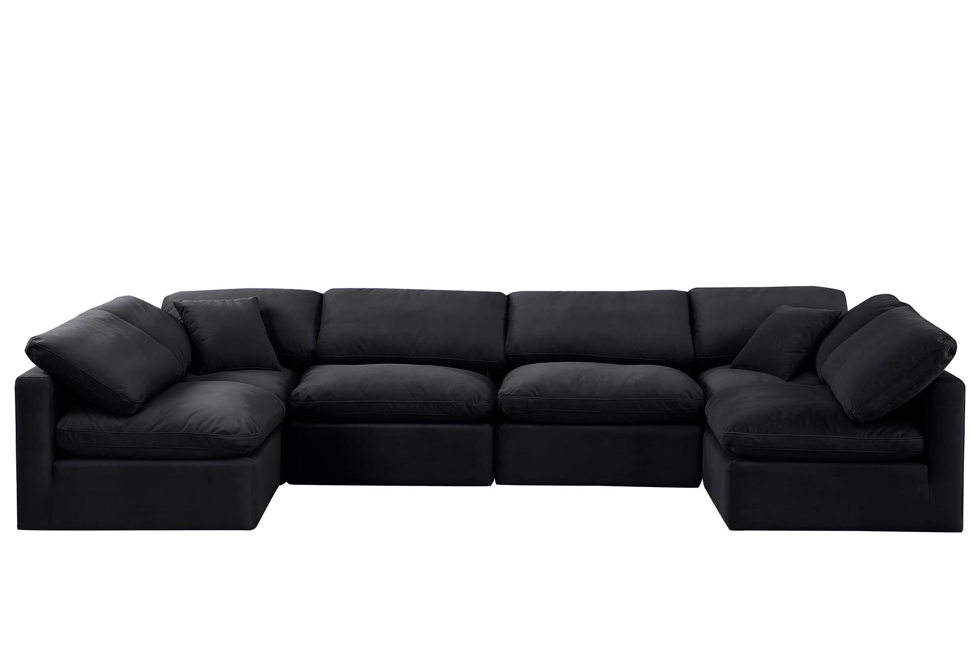 

    
Meridian Furniture INDULGE 147Black-Sec6D Modular Sectional Sofa Black 147Black-Sec6D
