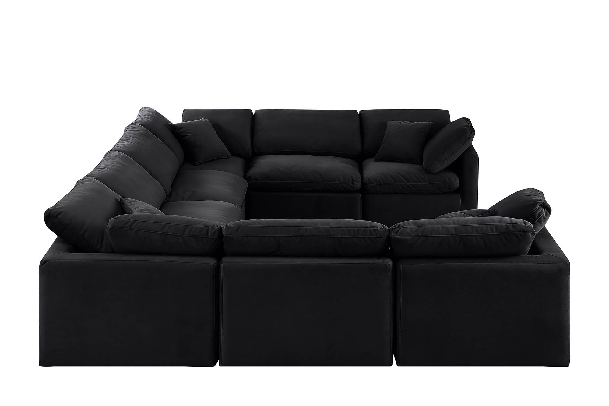 

    
147Black-Sec8A Meridian Furniture Modular Sectional Sofa
