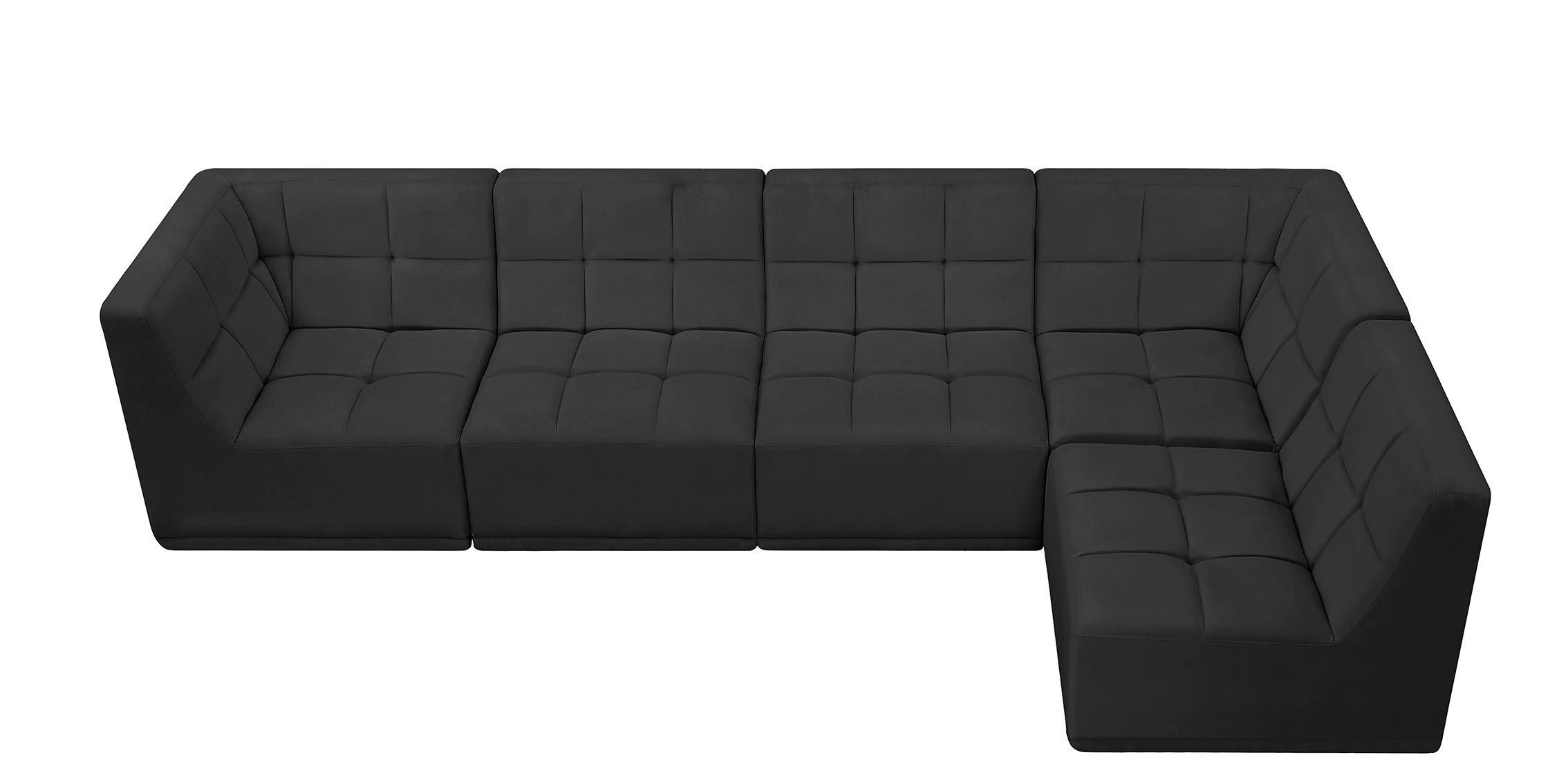 

        
Meridian Furniture RELAX 650Black-Sec5A Modular Sectional Black Velvet 704831402902
