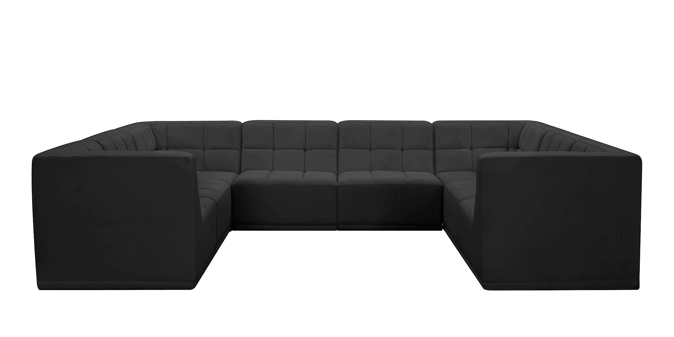 

        
Meridian Furniture RELAX 650Black-Sec8A Modular Sectional Black Velvet 704831408201
