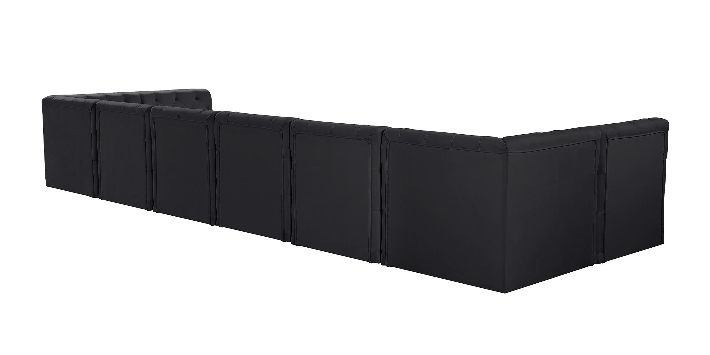 

        
Meridian Furniture TUFT 680Black-Sec8B Modular Sectional Black Velvet 94308273211
