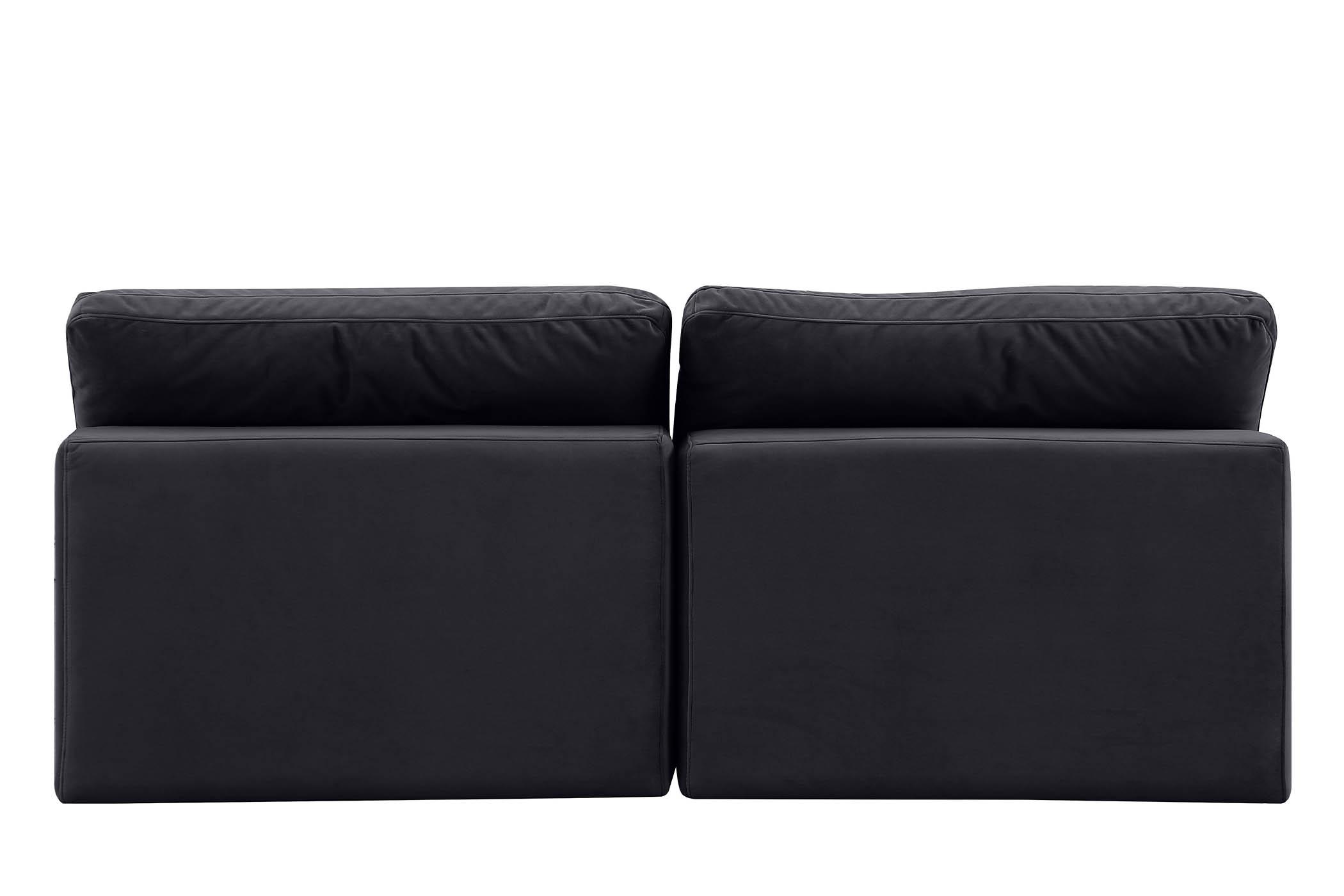 

    
189Black-S78 Meridian Furniture Modular Sofa
