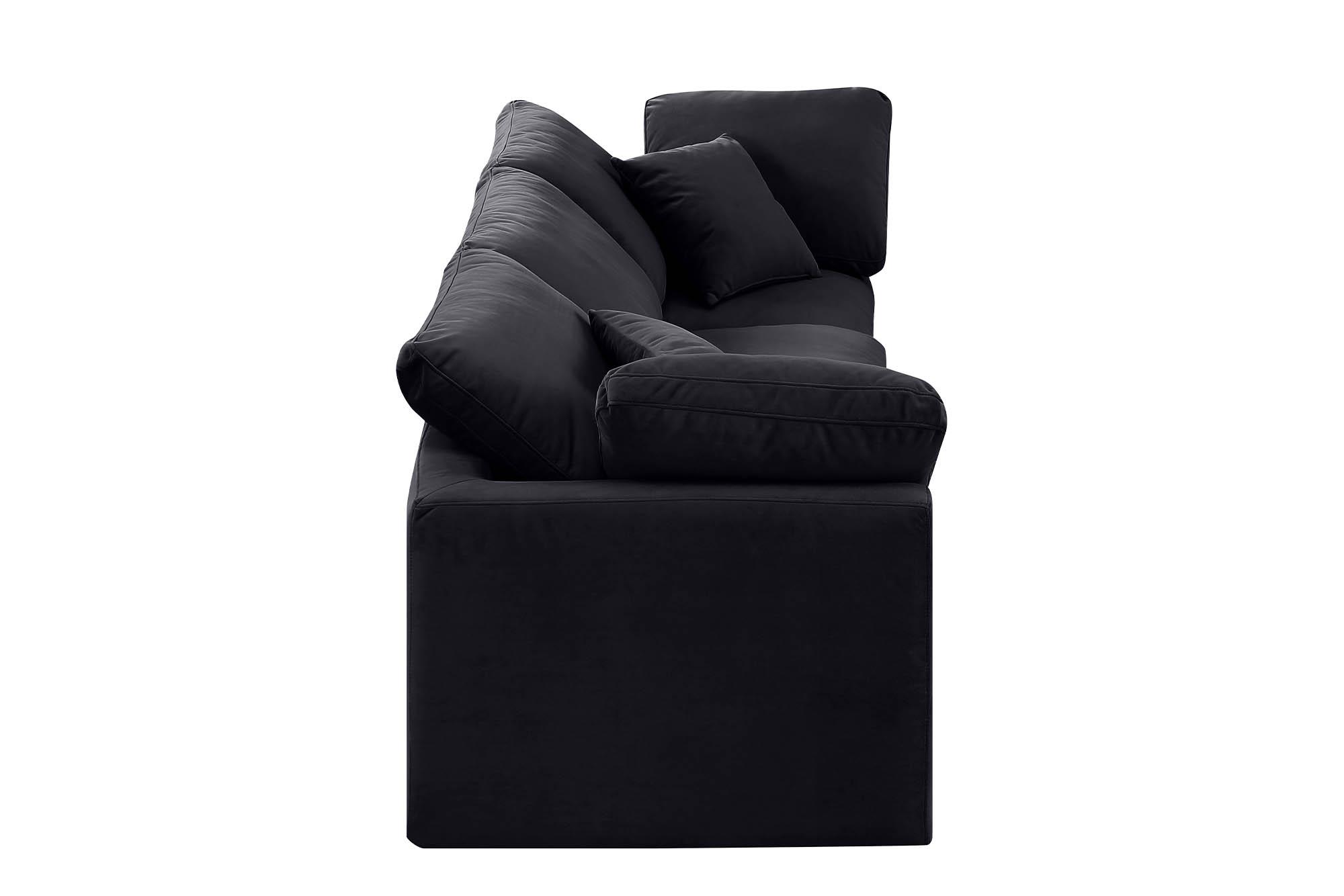 

        
Meridian Furniture INDULGE 147Black-S105 Modular Sofa Black Velvet 094308316253
