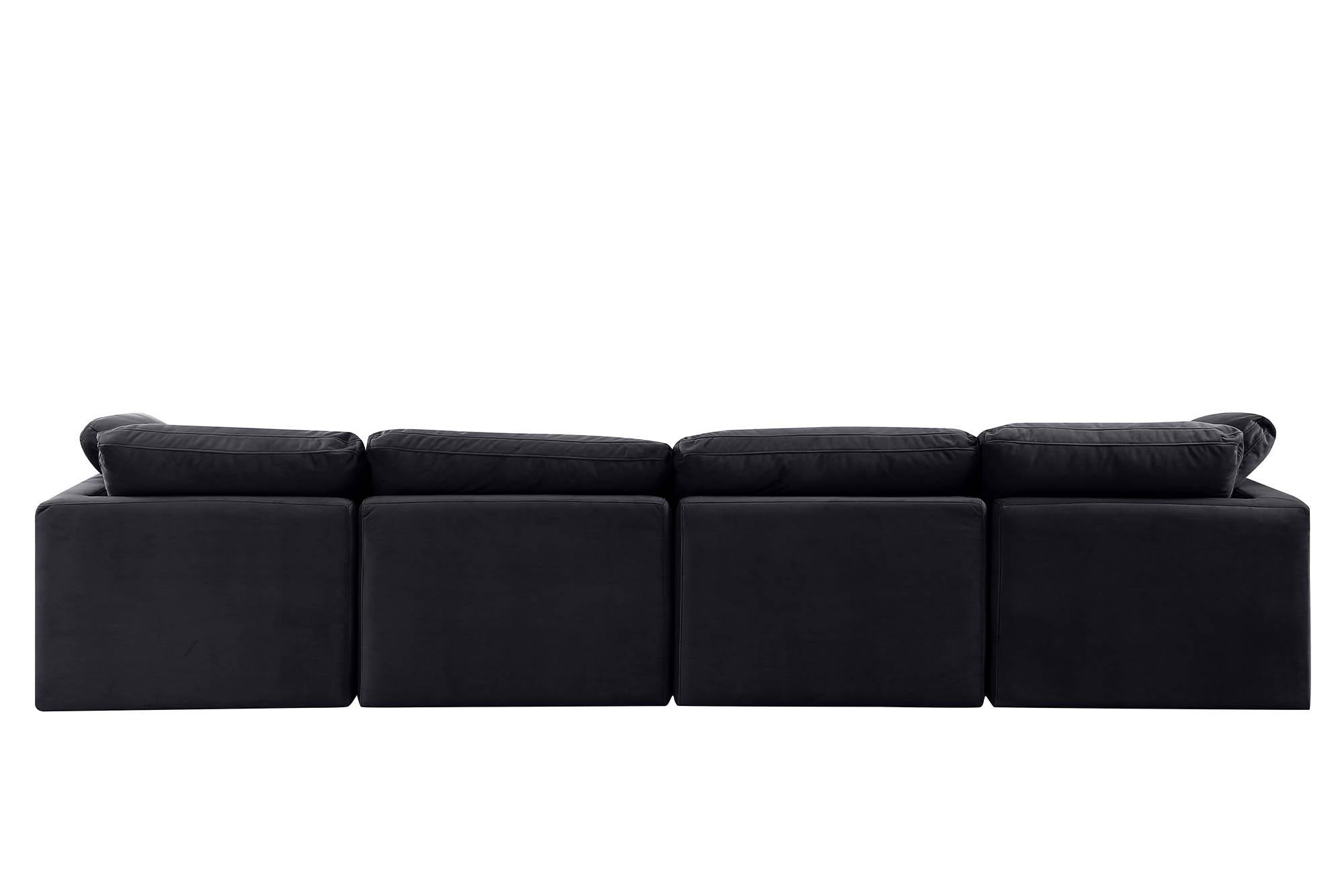 

    
147Black-S140 Meridian Furniture Modular Sofa
