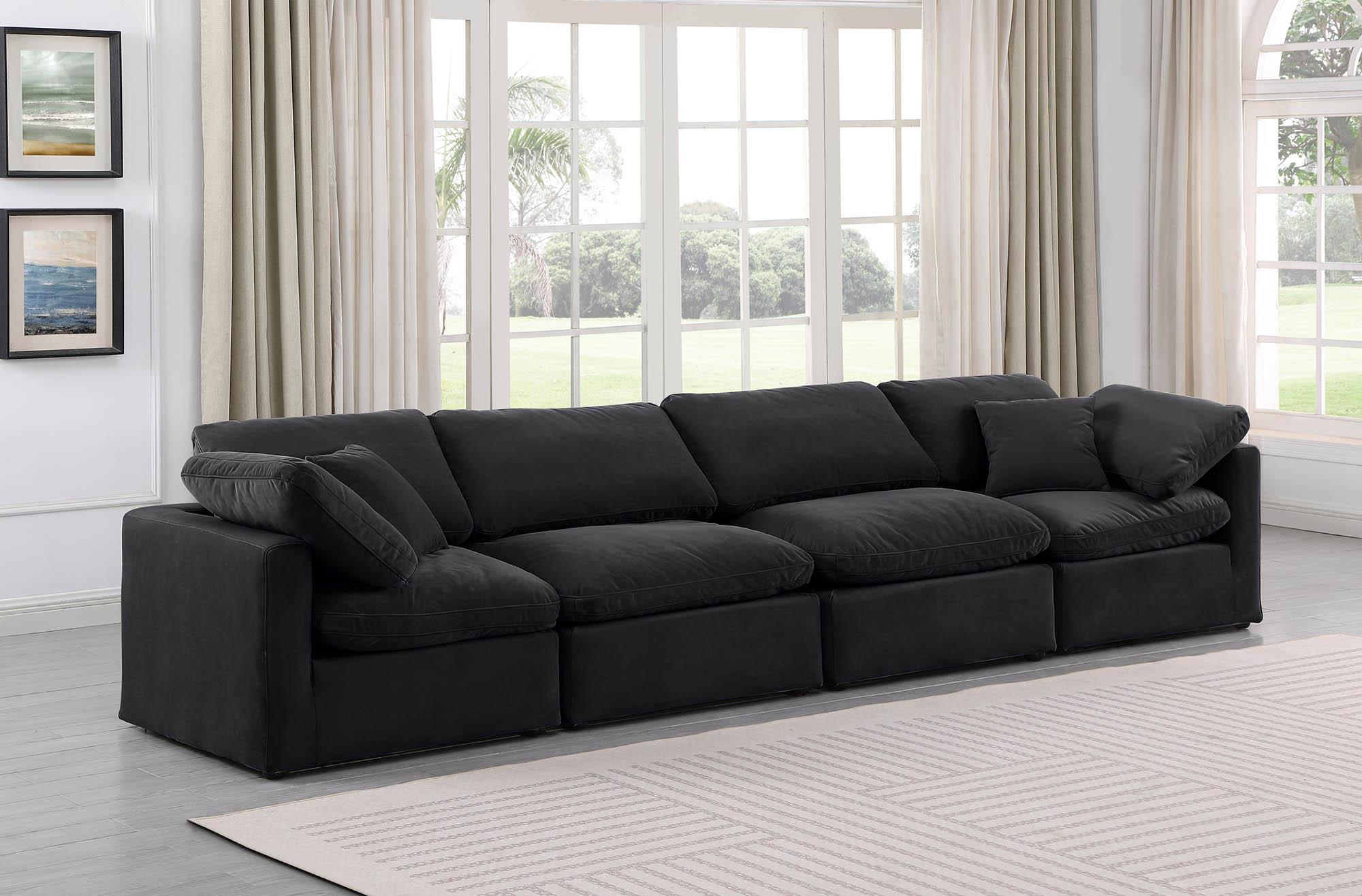 

    
Black Velvet Modular Sofa INDULGE 147Black-S140 Meridian Contemporary Modern
