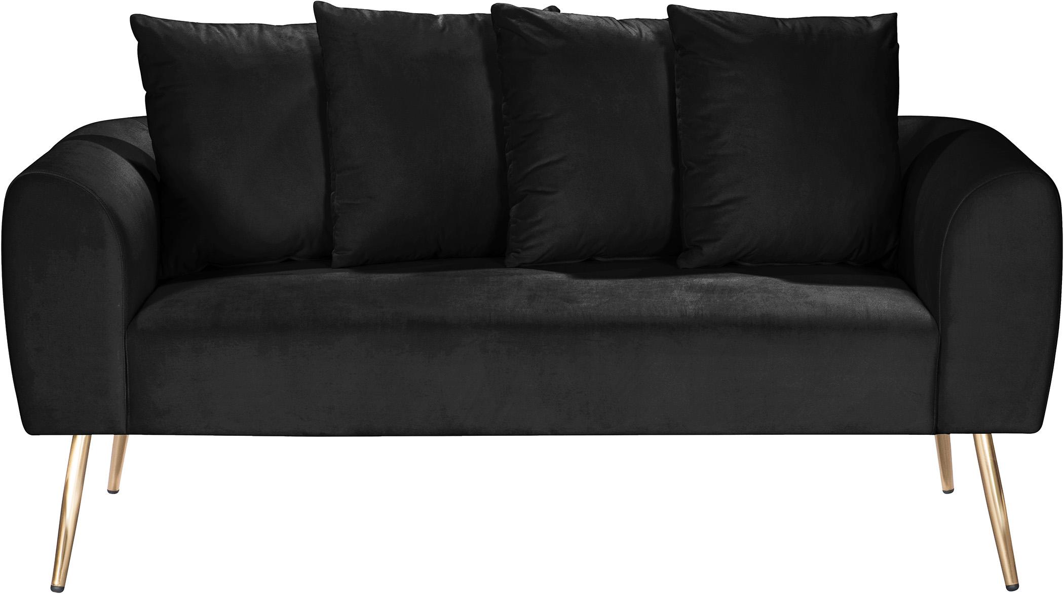 

    
Meridian Furniture Quinn Loveseat Black 639Black-L
