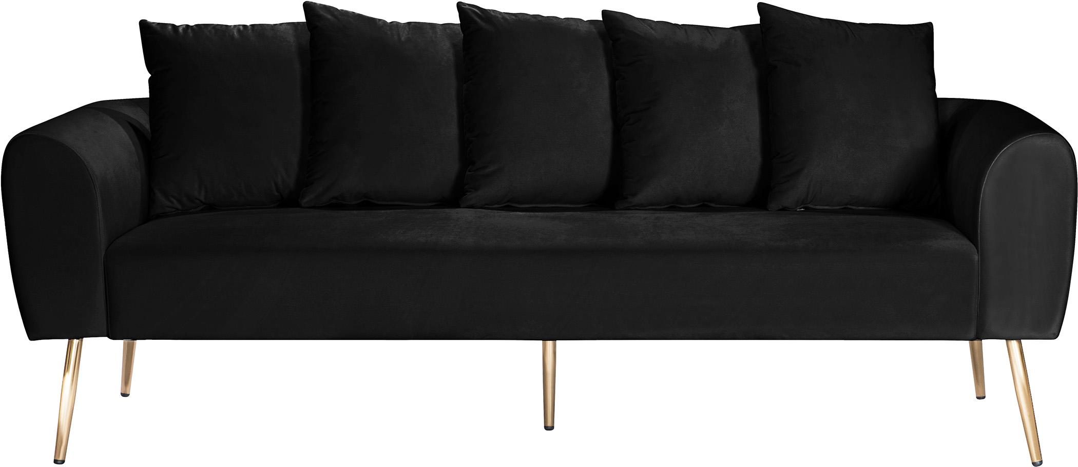 

    
Meridian Furniture Quinn Sofa Black 639Black-S
