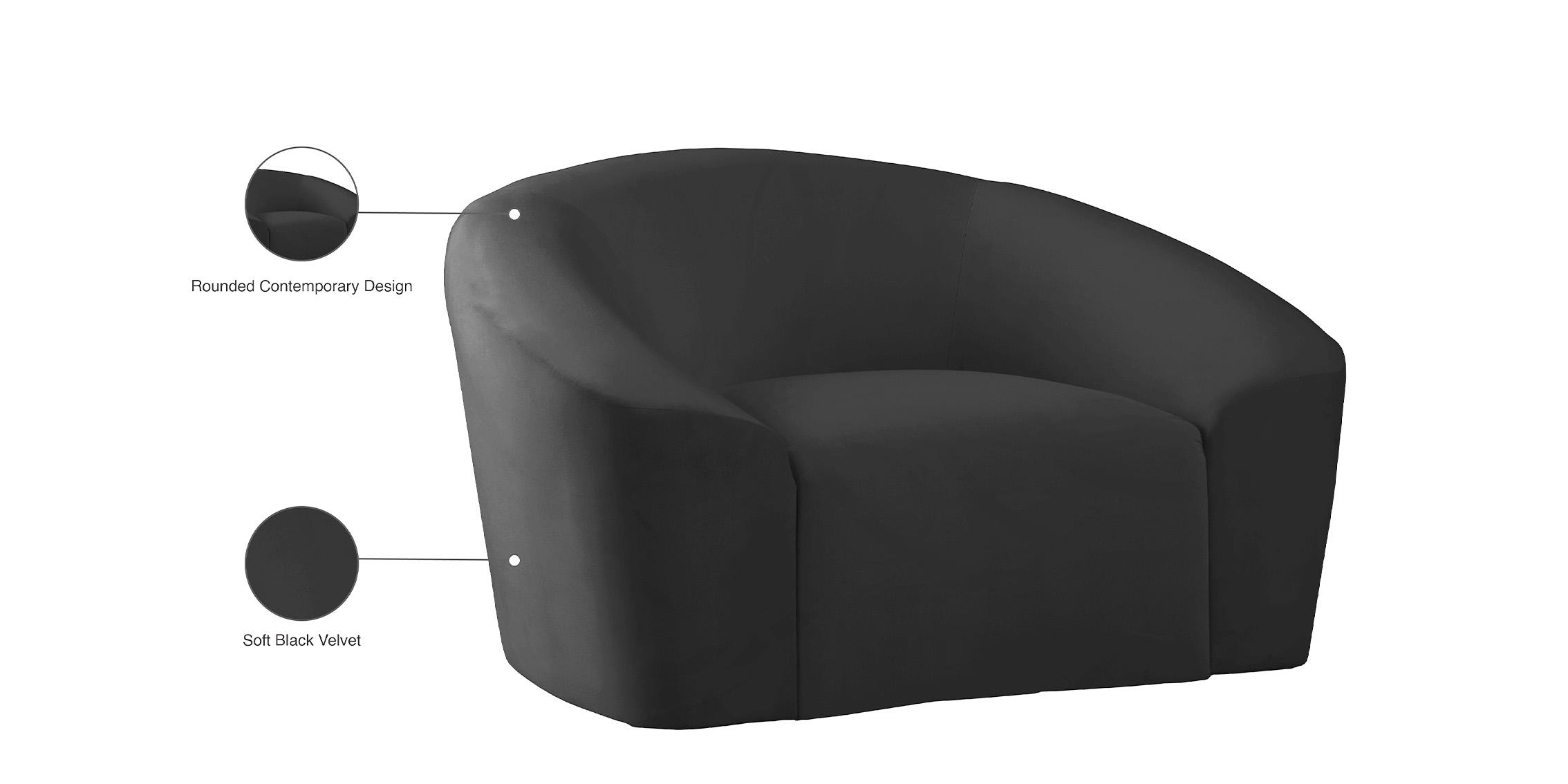 

        
704831408867Black Velvet Chair RILEY 610Black-C Meridian Contemporary Modern

