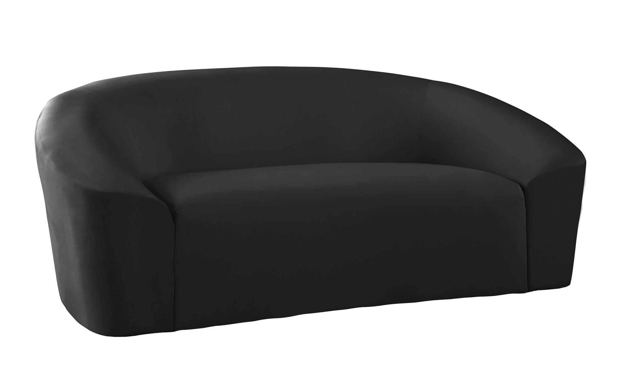 

        
Meridian Furniture RILEY 610Black-S-Set-3 Sofa Set Black Velvet 704831408843
