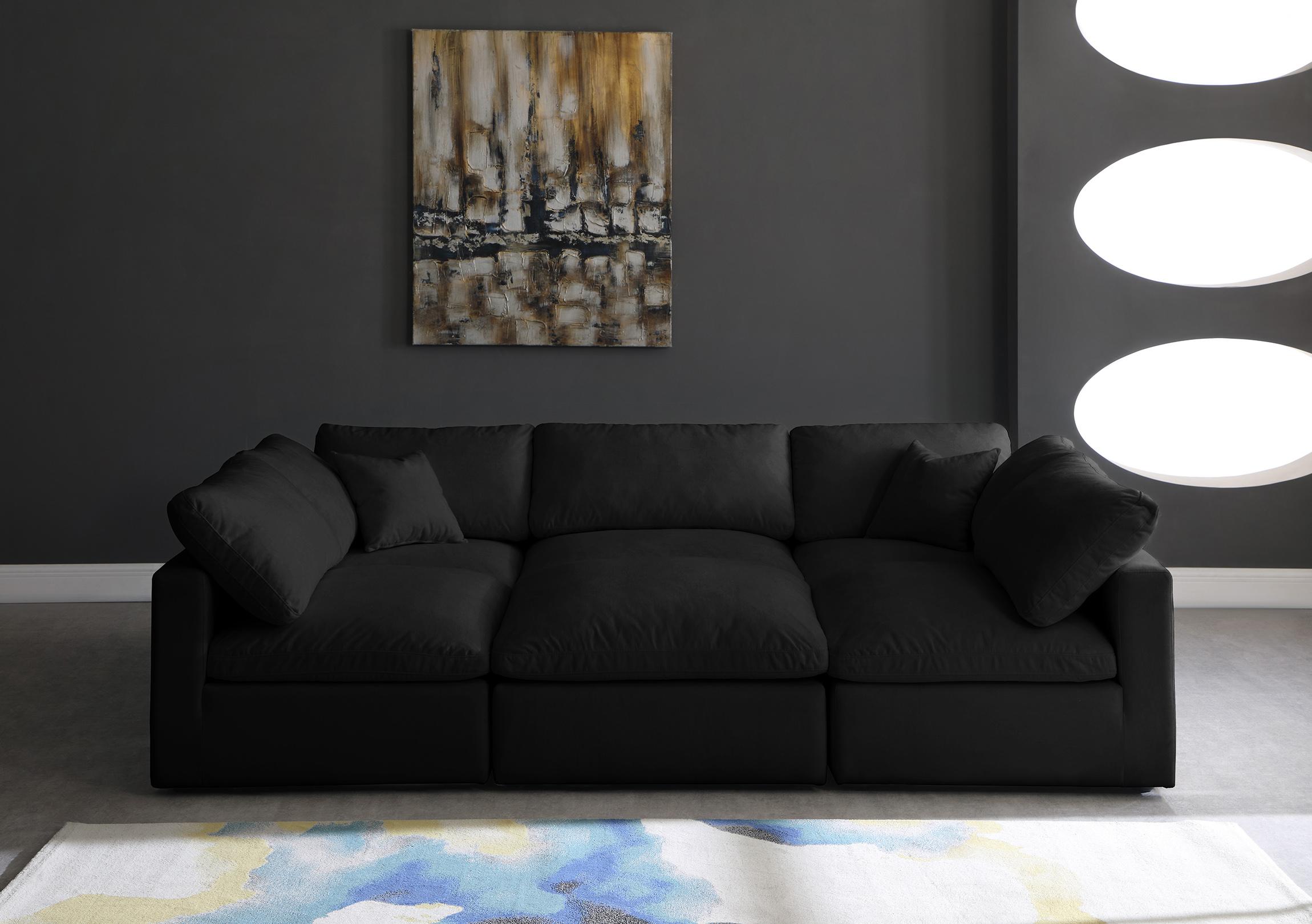 

        
Meridian Furniture 602Black-Sec6C Modular Sectional Sofa Black Fabric 753359805696

