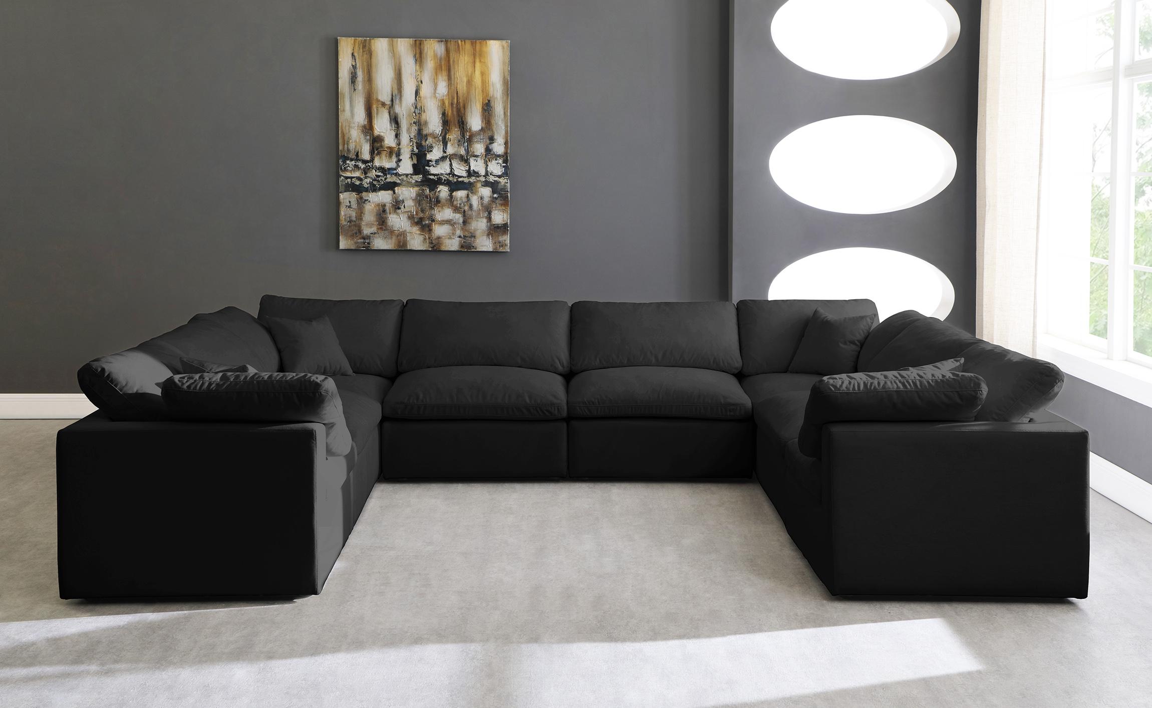 

        
Meridian Furniture 602Black-Sec8A Modular Sectional Sofa Black Fabric 753359805719
