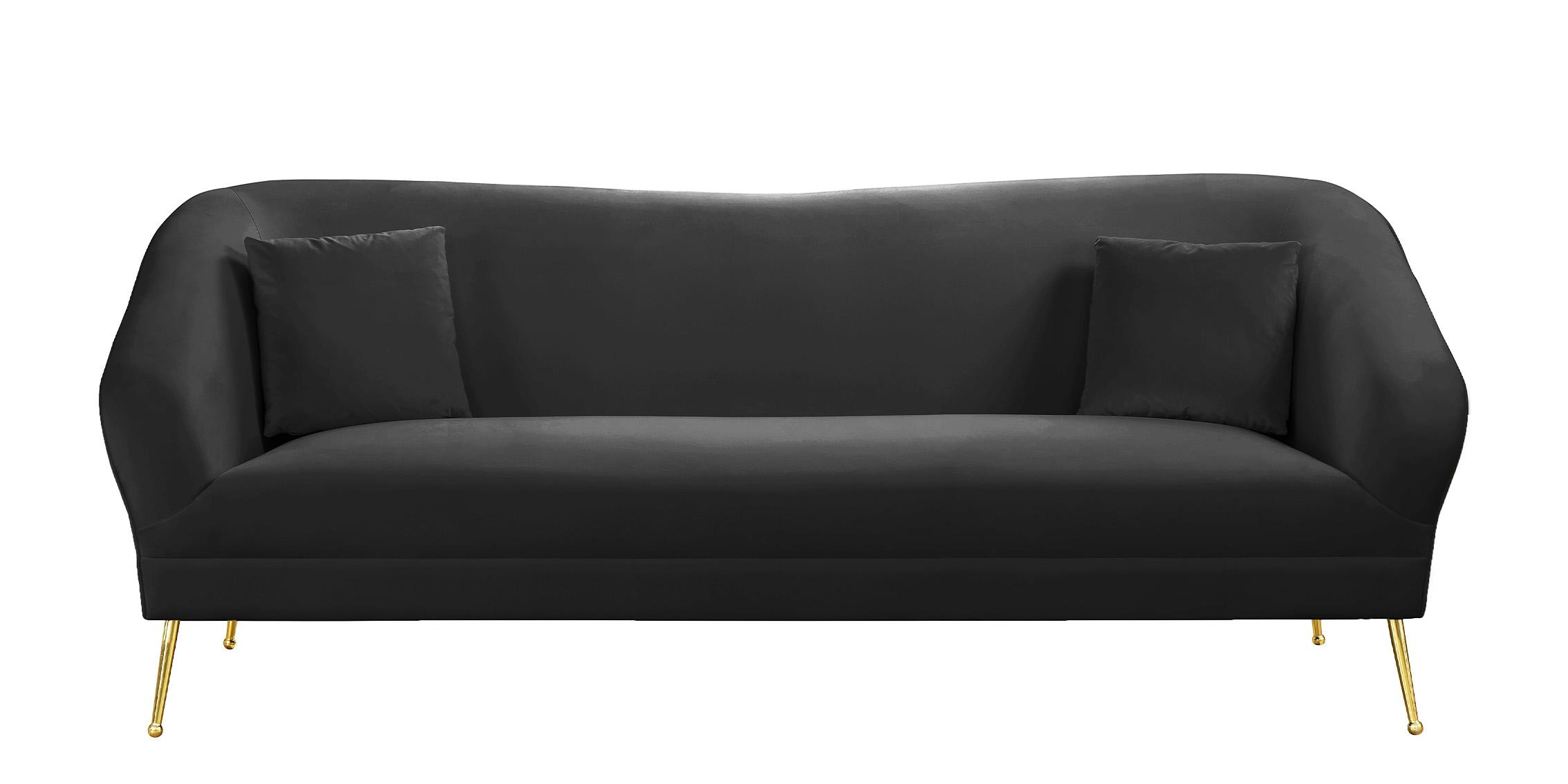 

    
658Black-Set-2 Meridian Furniture Sofa Set
