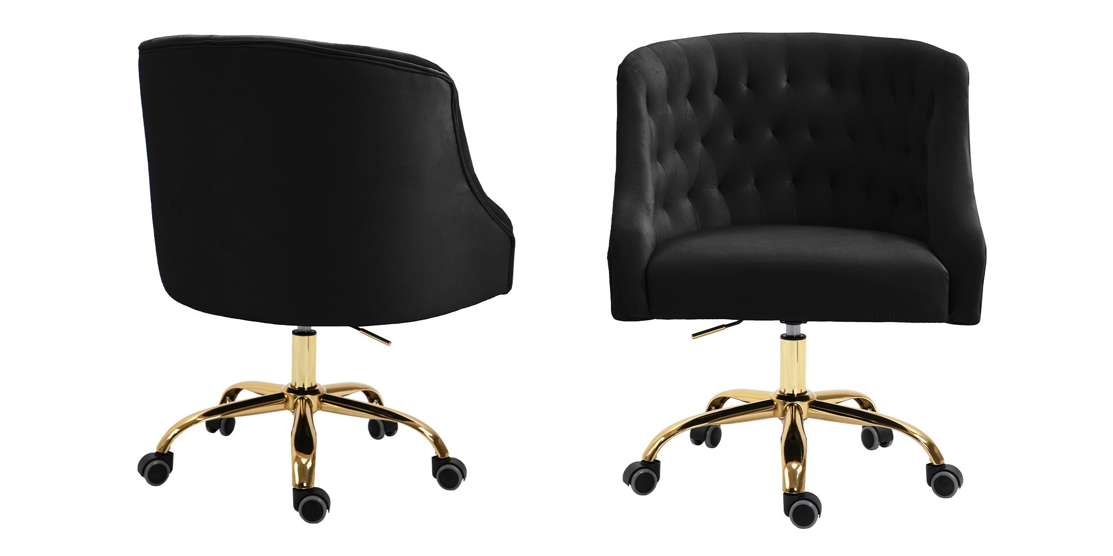 

    
Meridian Furniture ARDEN 161Black Office Chair Black 161Black
