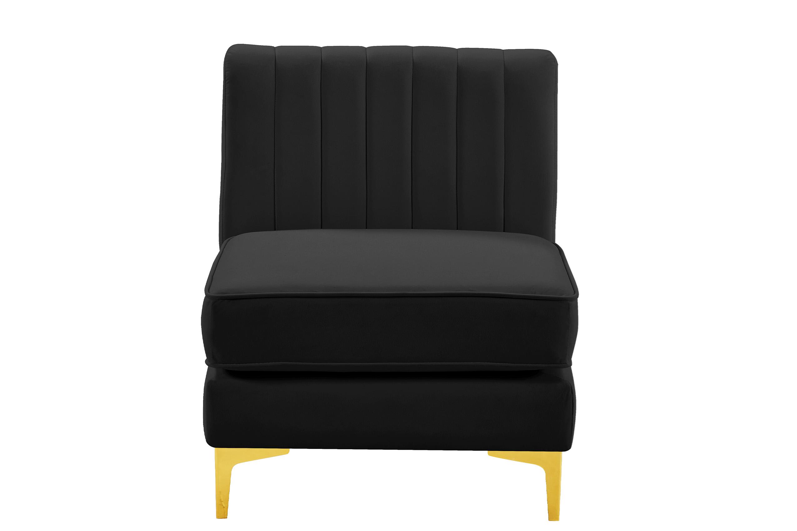 

    
604Black-Armless Meridian Furniture Modular Armless Chair
