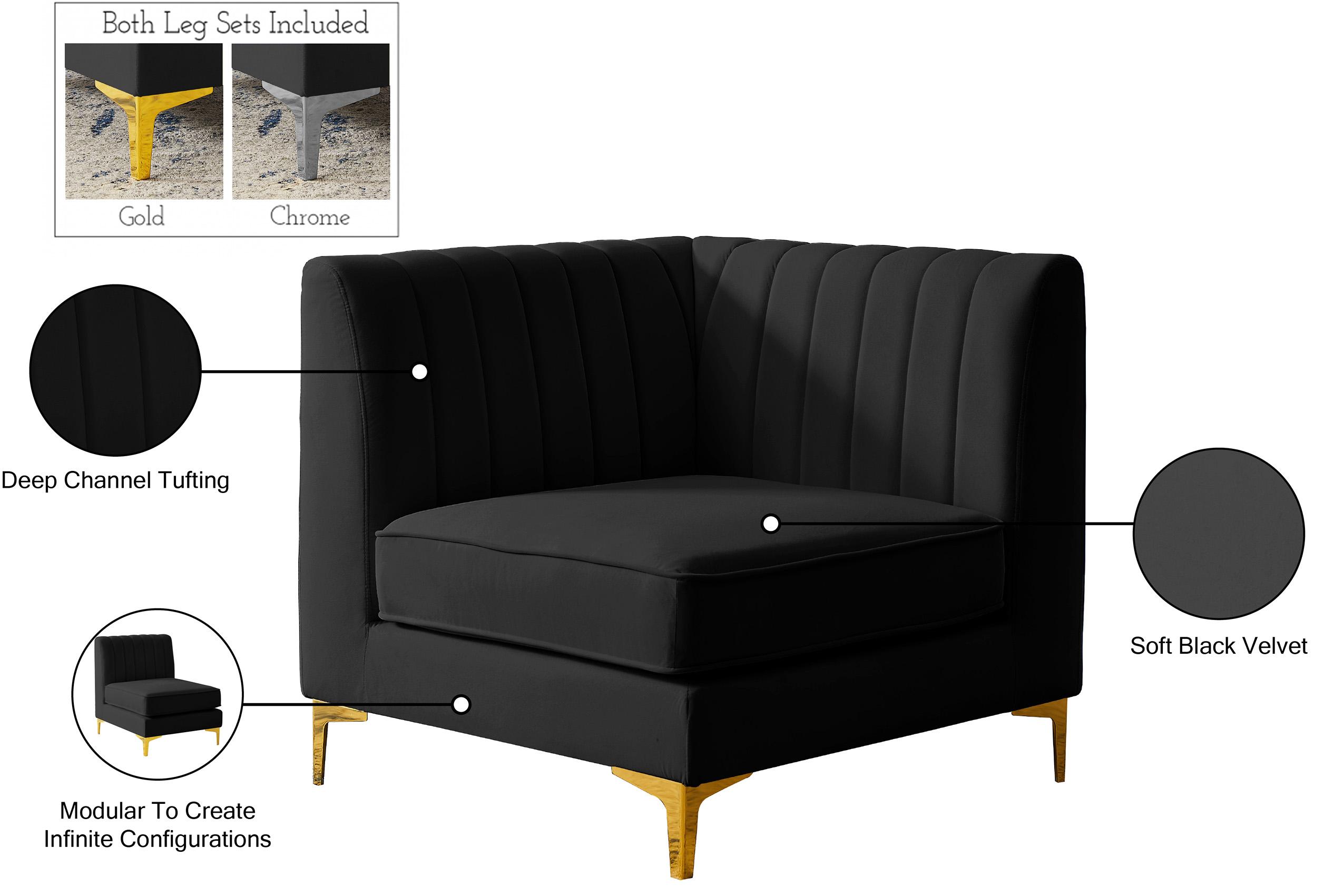 

    
604Black-Corner Meridian Furniture Corner chair
