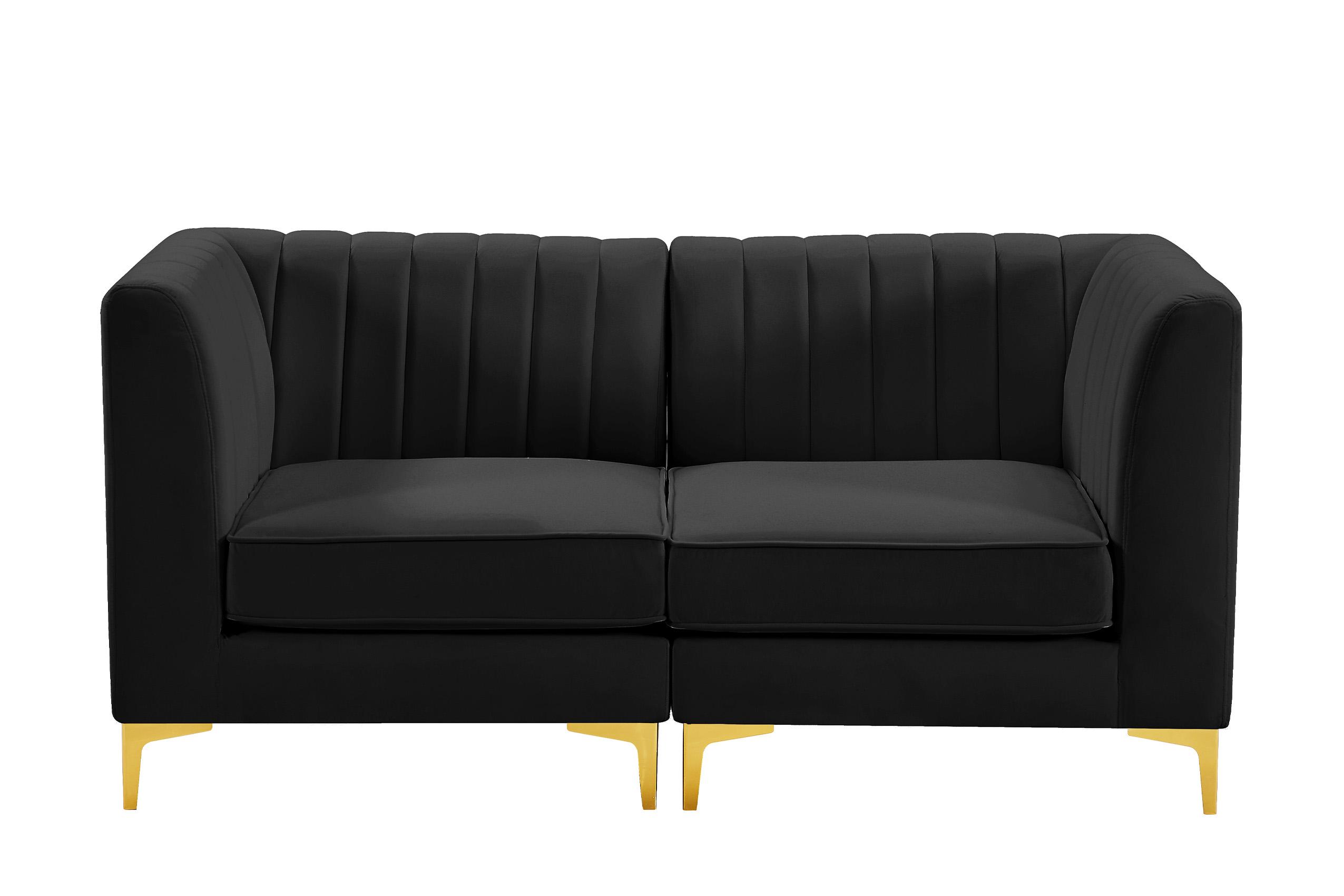 

    
Meridian Furniture ALINA 604Black-S67 Modular Sectional Sofa Black 604Black-S67
