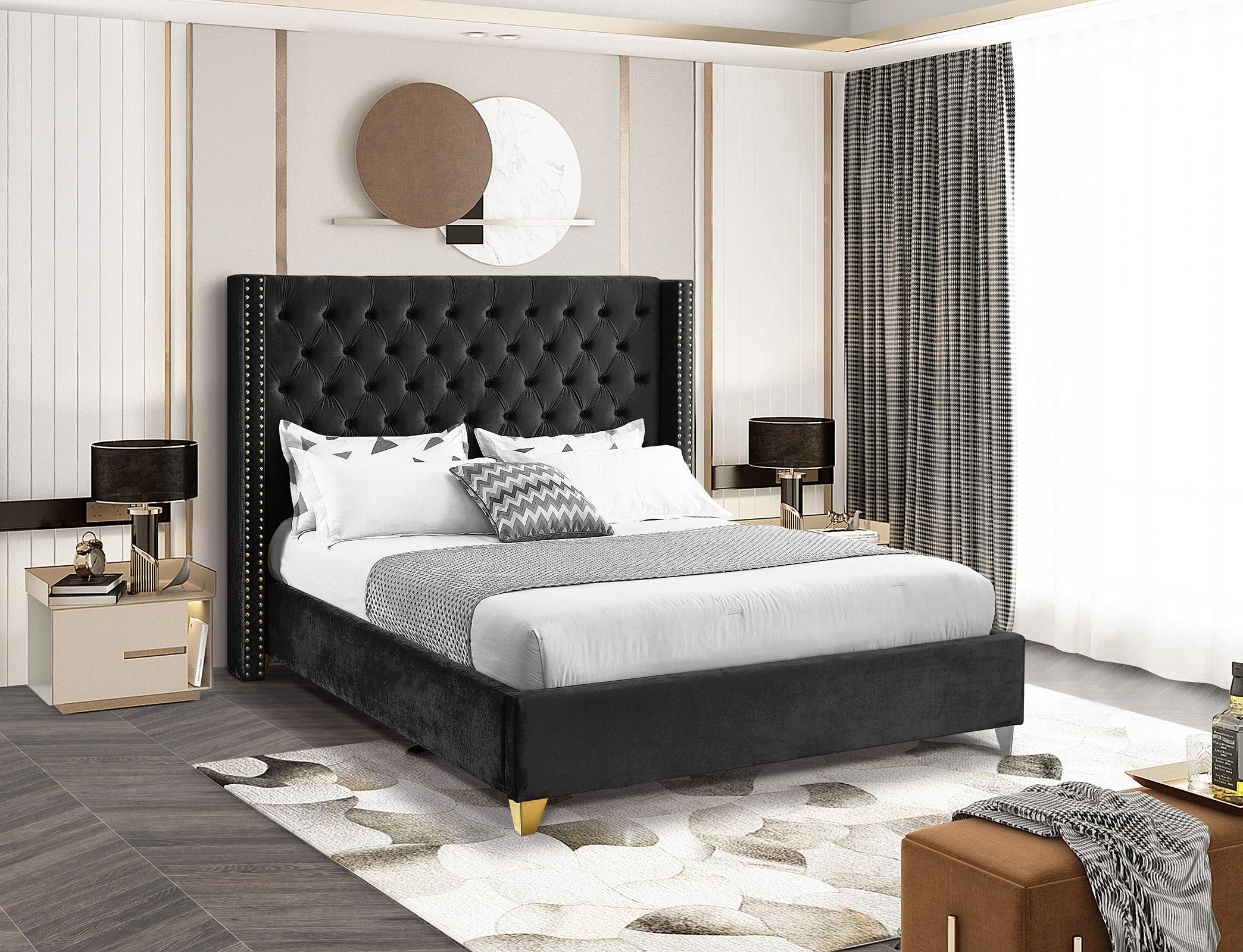 

    
Meridian Furniture BAROLO Black-Q Platform Bed Black BaroloBlack-Q
