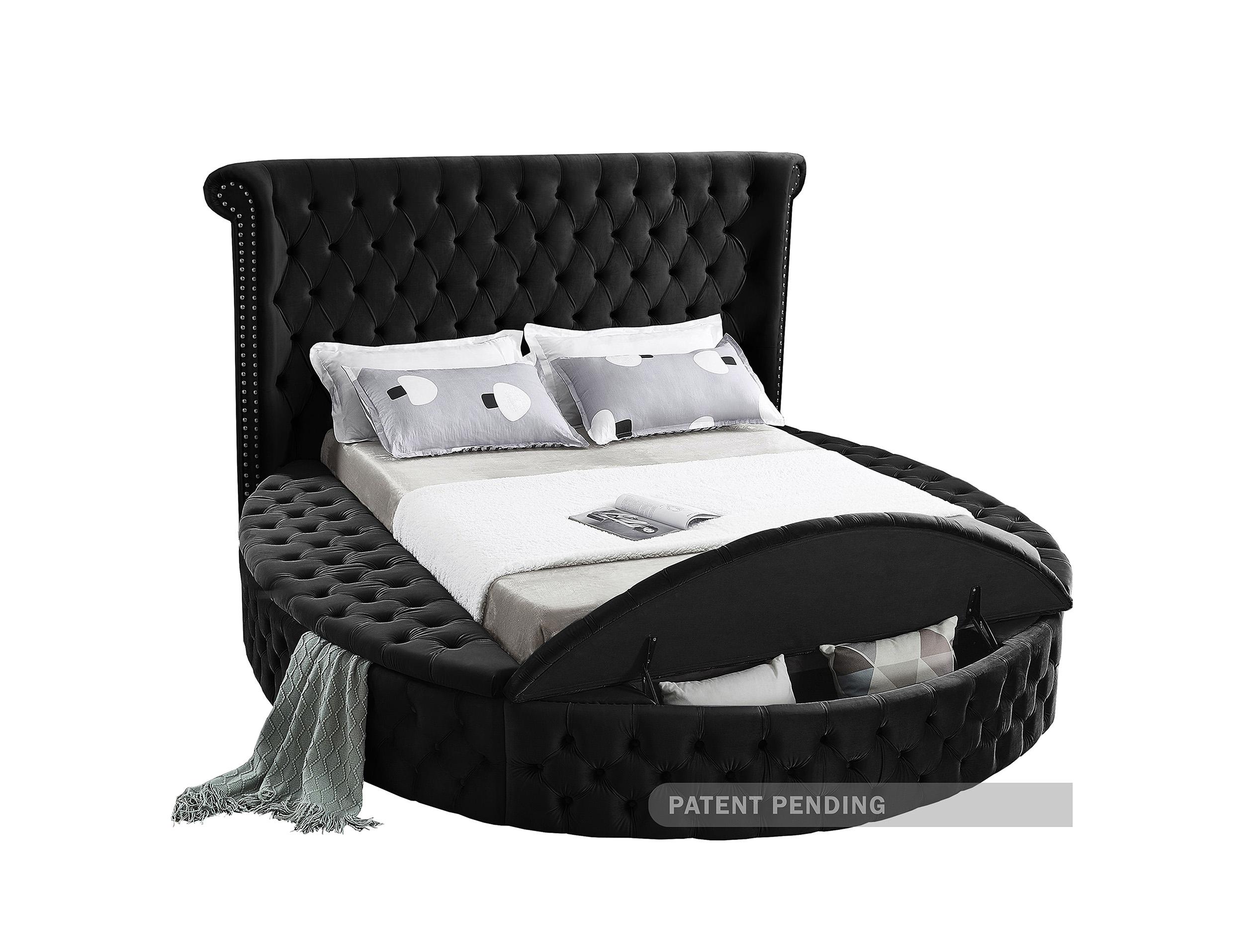 

    
Meridian Furniture LuxusBlack-F Storage Bed Black LuxusBlack-F
