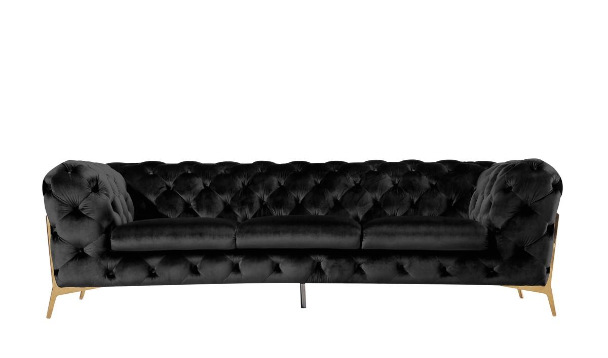 

                    
VIG Furniture VGCA1346-BLK Sofa Set Black Velour Purchase 
