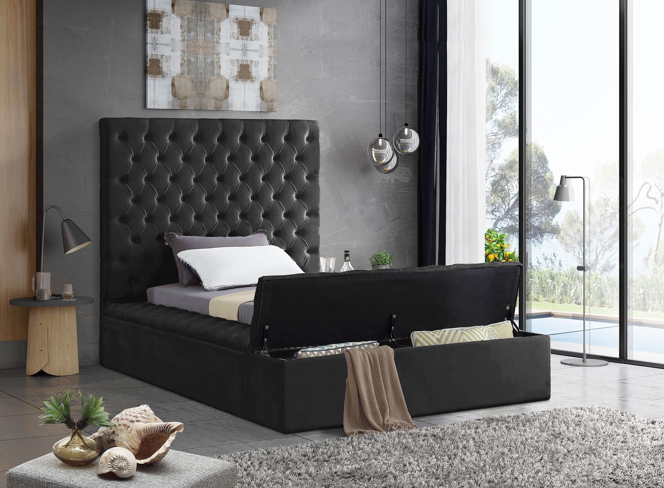 

    
Meridian Furniture BLISS Black-T Storage Bed Black BlissBlack-T
