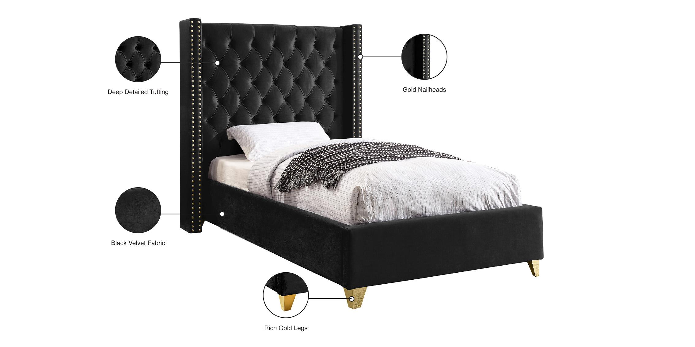 

    
Meridian Furniture BAROLO Black-T Platform Bed Black BaroloBlack-T
