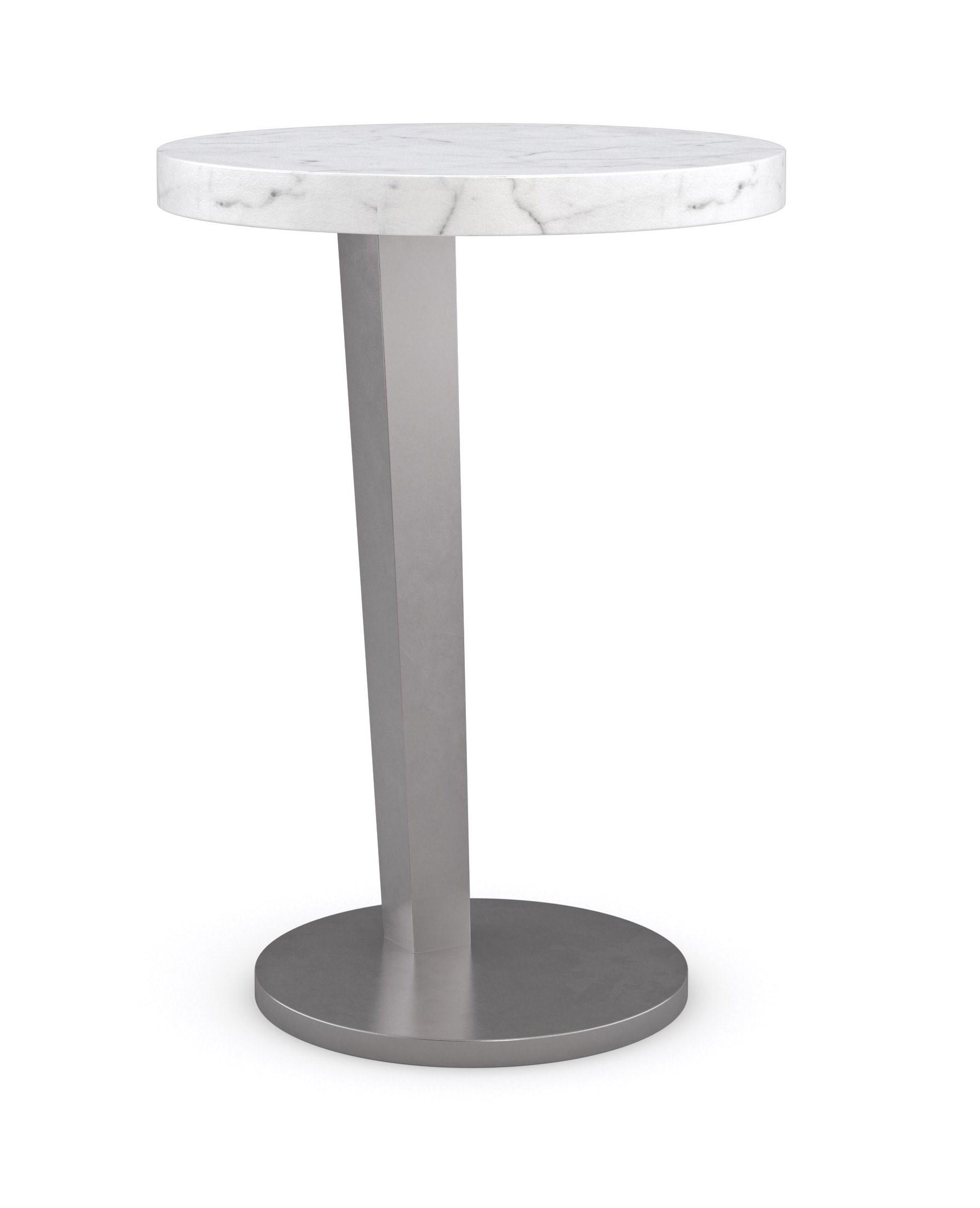 

    
Caracole LA MODA SHORT SPOT TABLE / LA MODA TALL SPOT TABLE End Table Set White/Black M131-421-422  M131-421-421
